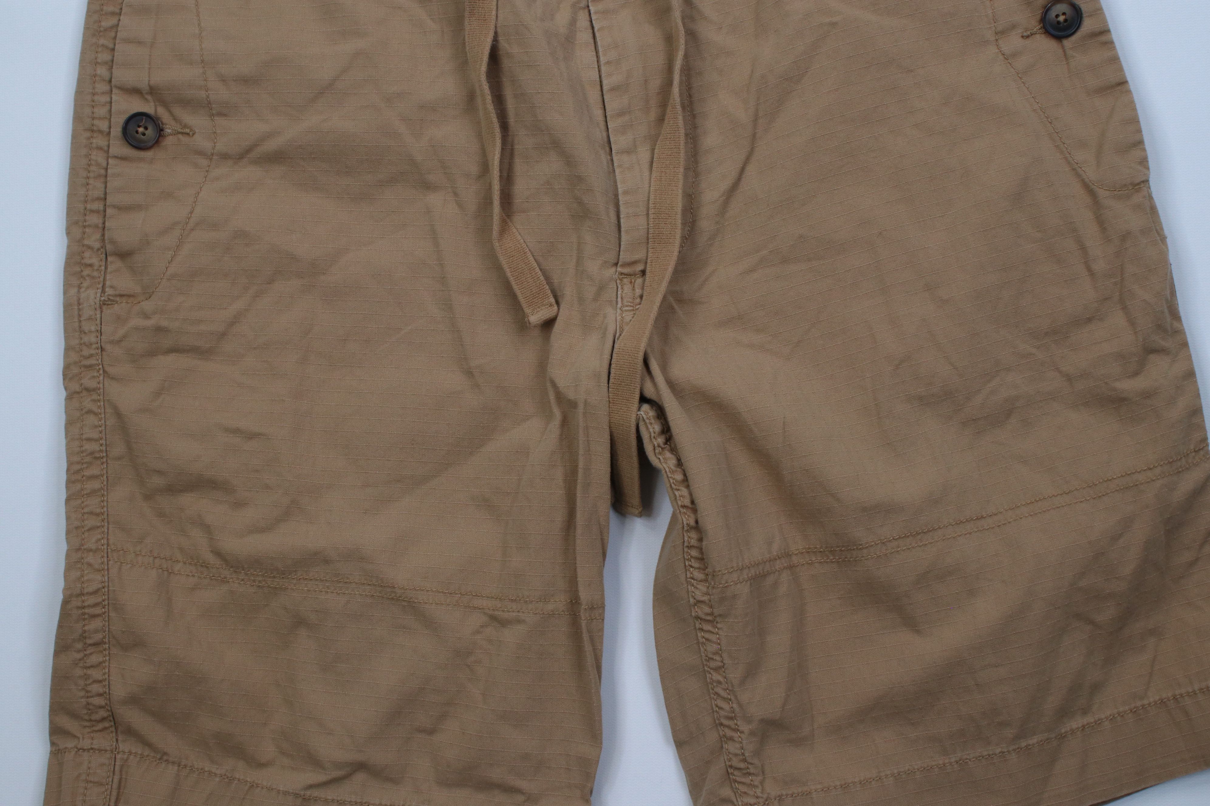 J.Crew Vintage Y2K J Crew Knee Ripstop Utility Shorts Brown Cotton Size US 34 / EU 50 - 3 Thumbnail