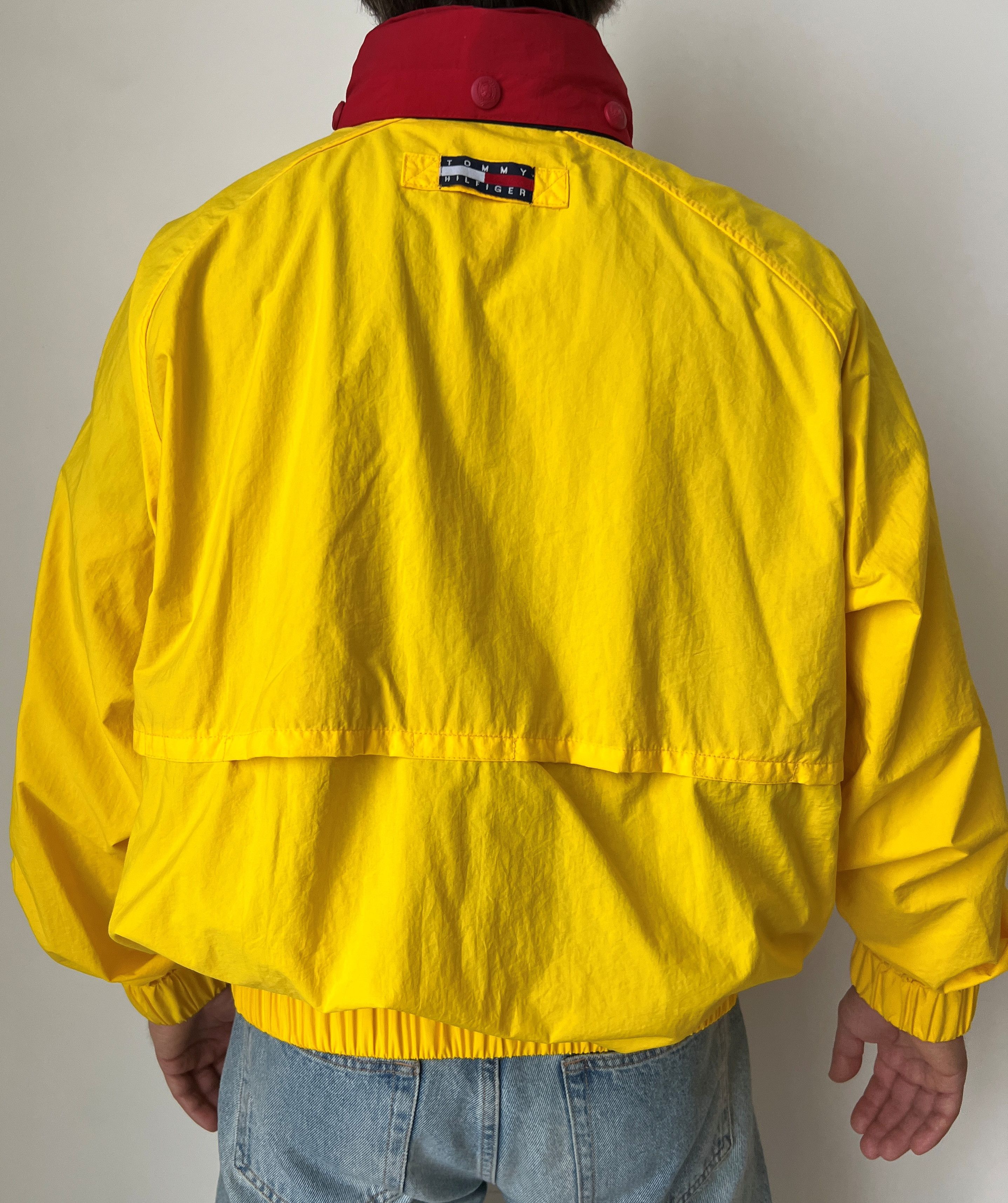 Tommy Hilfiger Vintage 90's TOMMY HILFIGER Light Jacket Size US XL / EU 56 / 4 - 4 Thumbnail