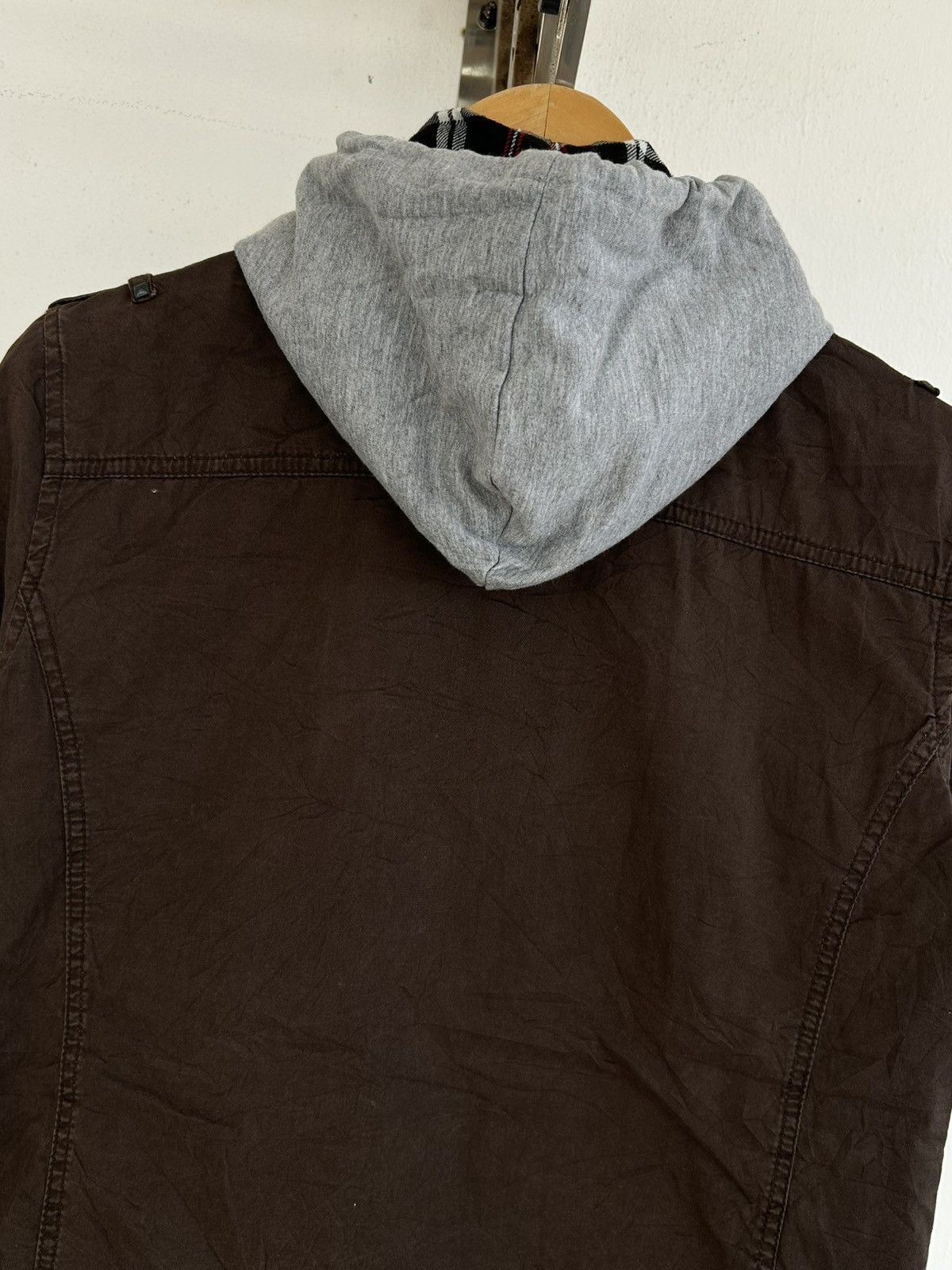 In The Attic Intheattic Vintage Japan Button up Hoodie Shirt Size US M / EU 48-50 / 2 - 9 Thumbnail