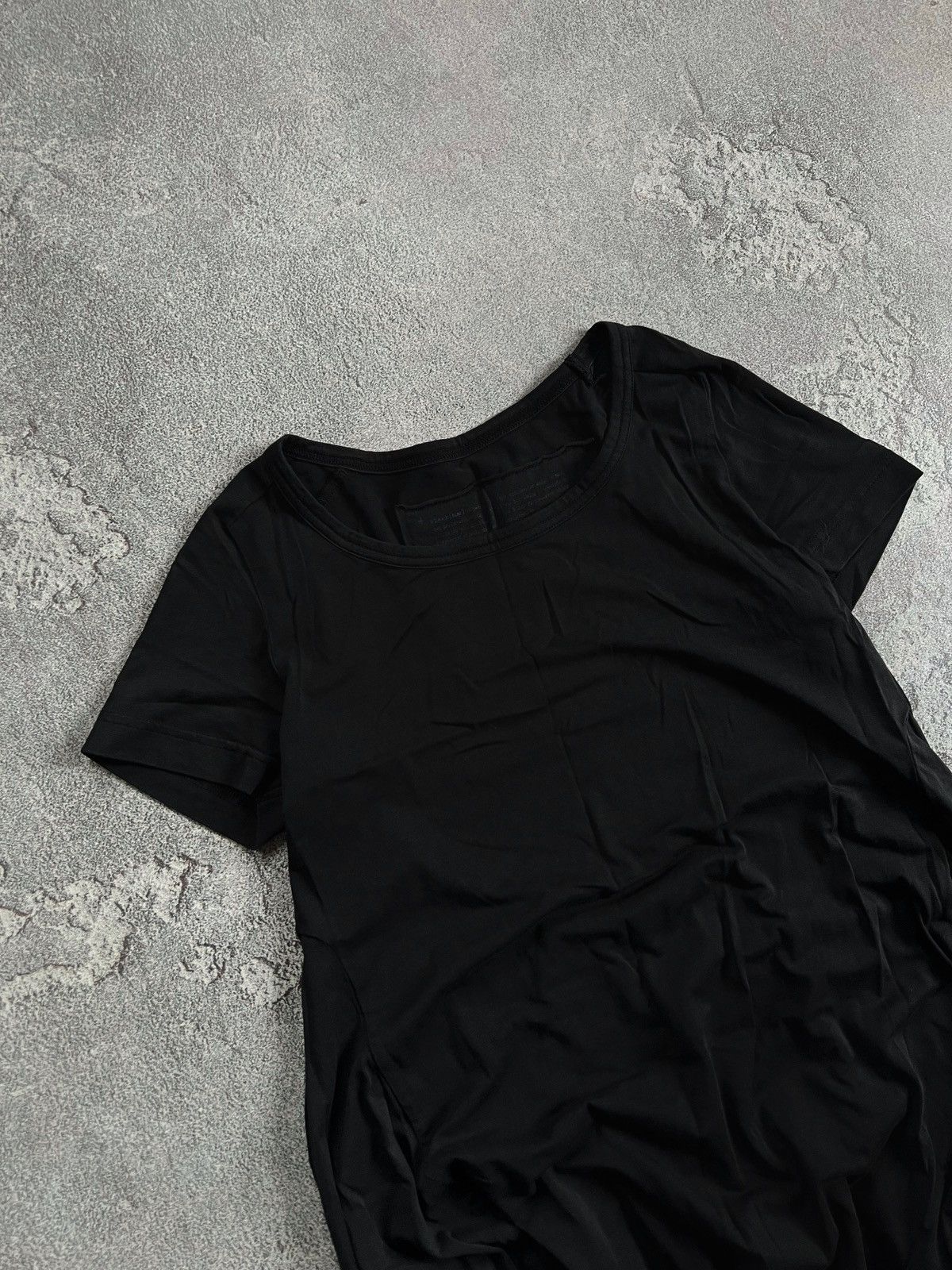 Rundholz Rundholz Basic Jersey Tunic Black Short Sleeves Shirt Size M Size M / US 6-8 / IT 42-44 - 4 Thumbnail