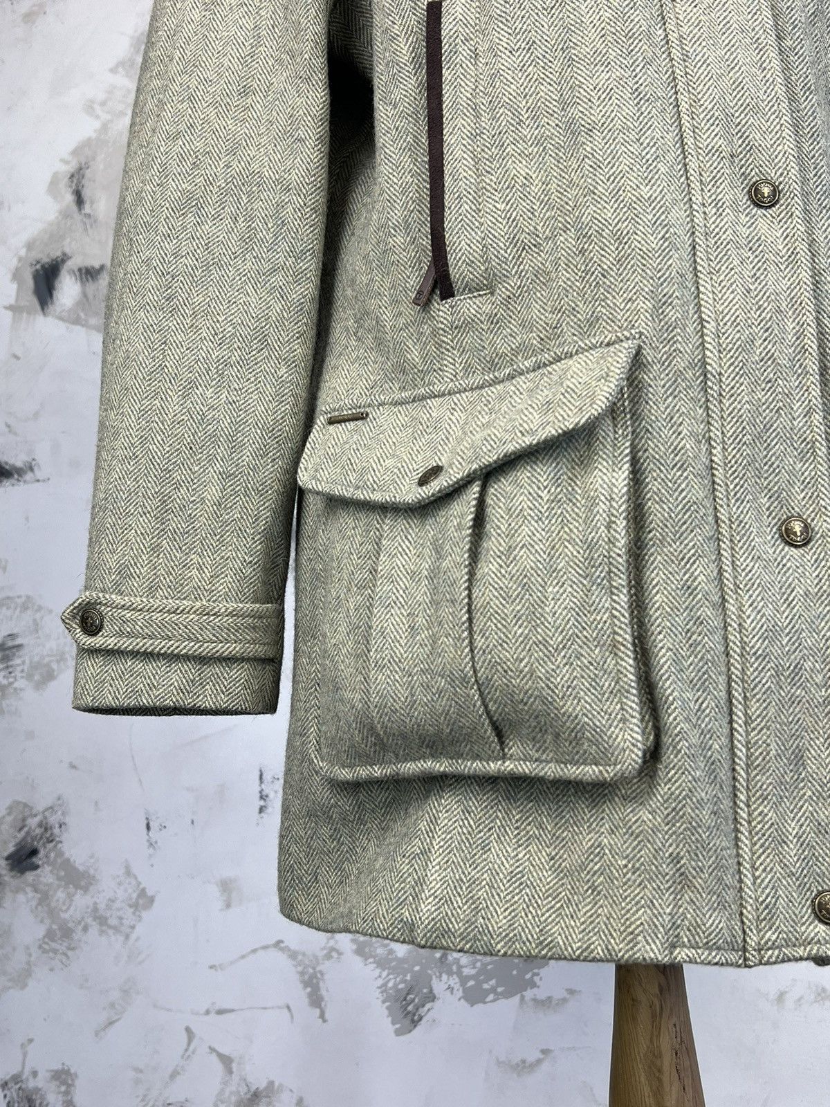 Vintage Vintage Toggi Tweed Jacket Size US 12 L - XL Size XL / US 12-14 / IT 48-50 - 7 Thumbnail