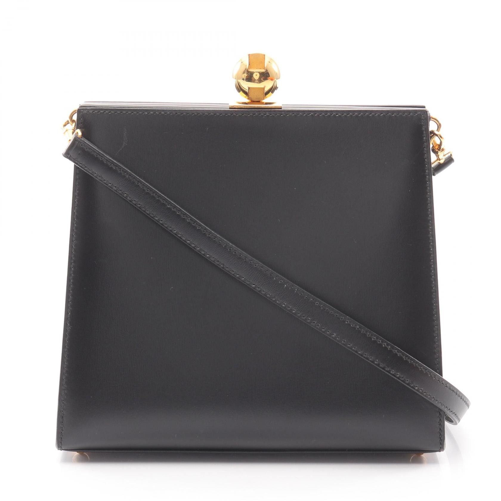 Hermes Hermes Hermes Box Calf Shoulder Bag Leather Shoulder Bag Y DUTY FREE for USA Size ONE SIZE - 1 Thumbnail