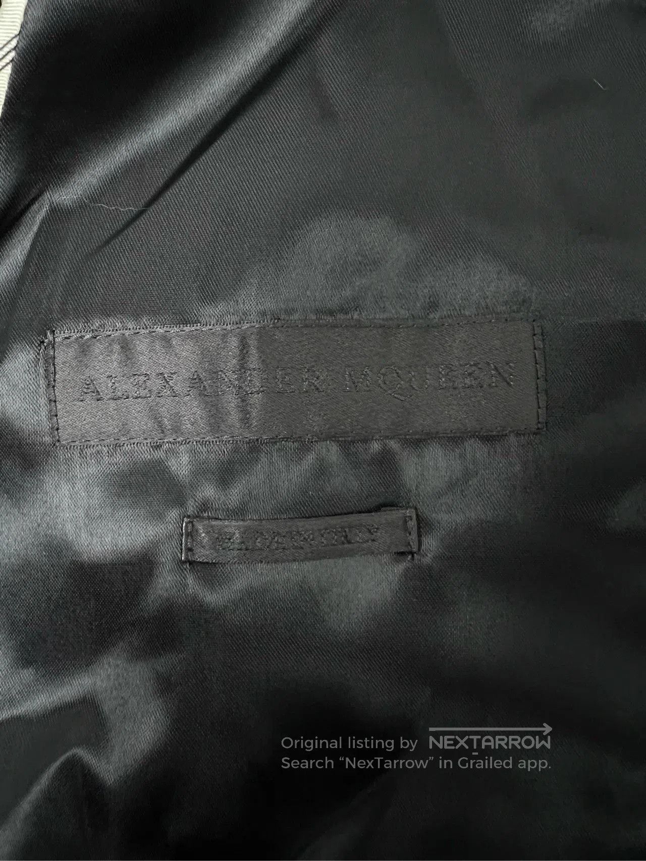 Alexander McQueen Alexander McQueen Rhinestone Haute Couture Jacket. Size US M / EU 48-50 / 2 - 4 Thumbnail
