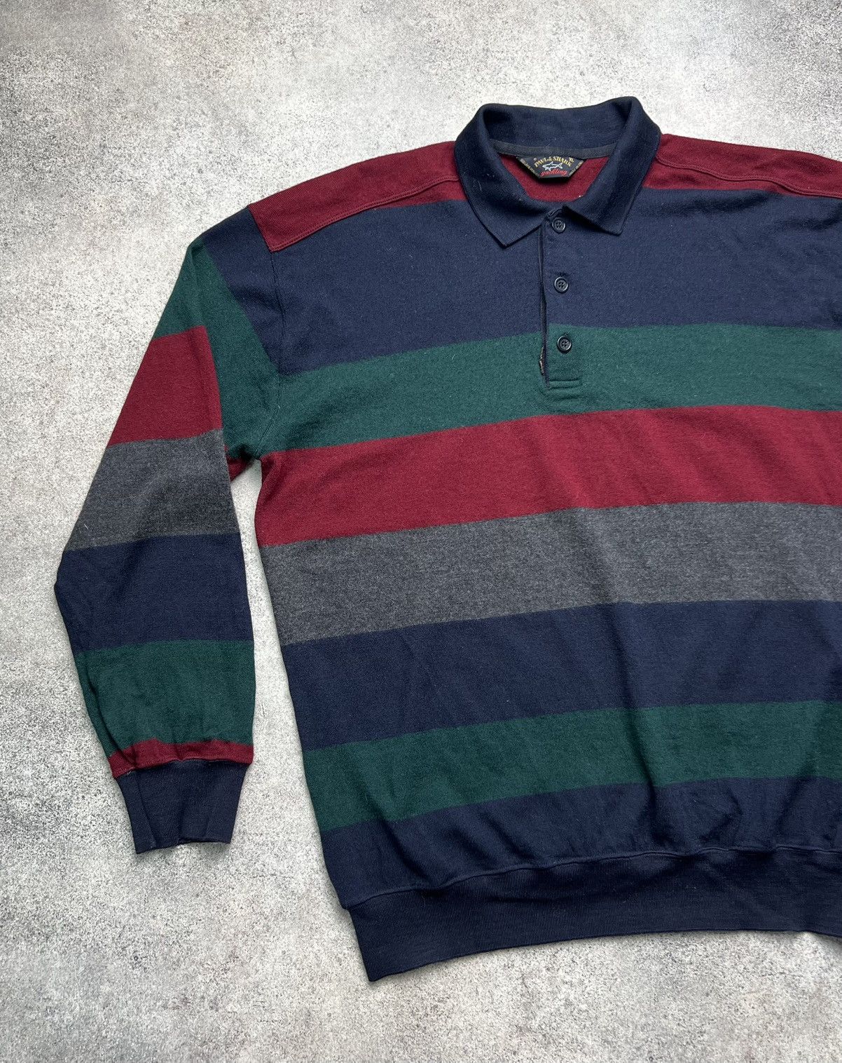 Paul & Shark Paul&Shark vintage striped wool jumper Size US XL / EU 56 / 4 - 2 Thumbnail