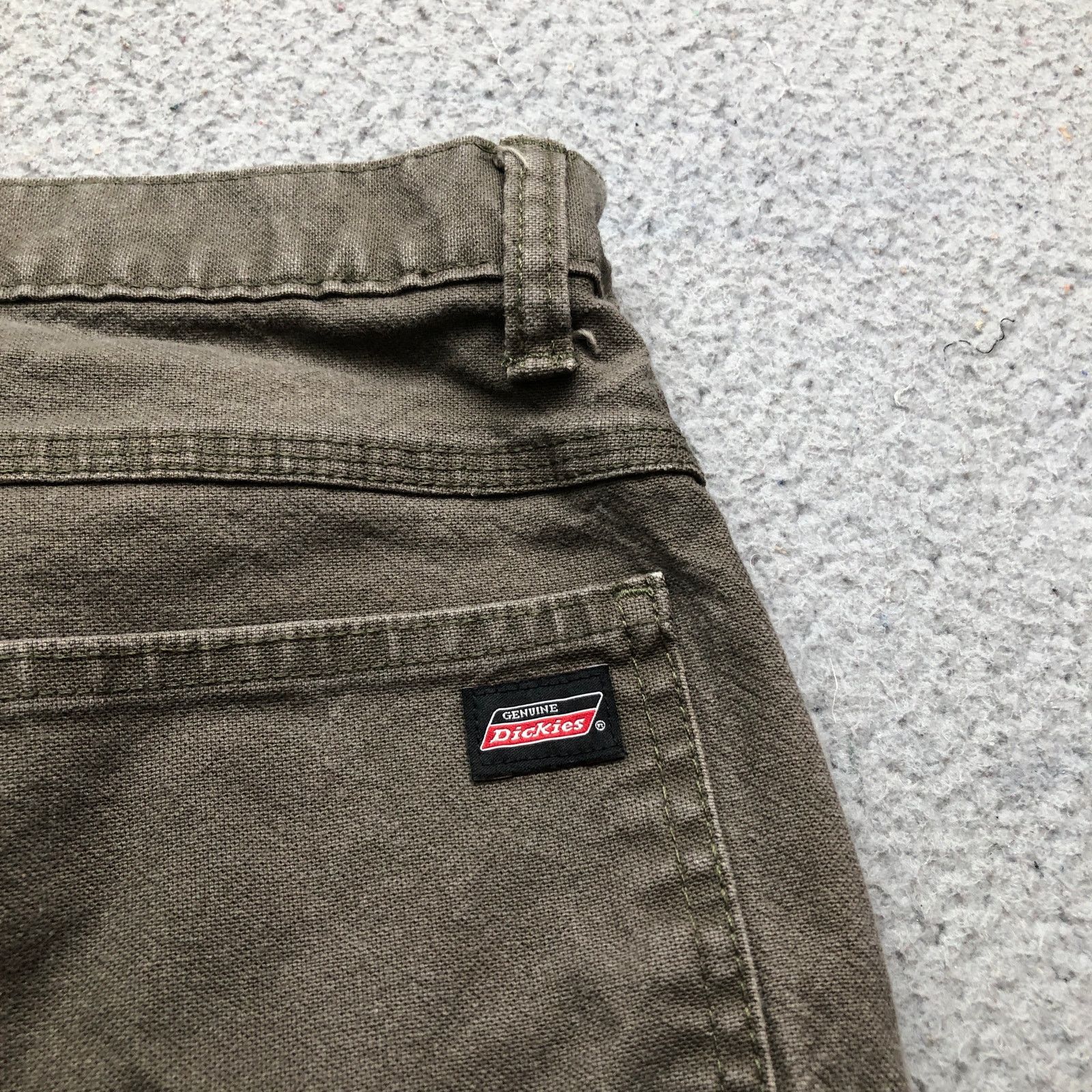 Dickies Dickies Genuine Flex Duck Carpenter Pants Men 44x30 Green Size US 44 / EU 60 - 9 Thumbnail