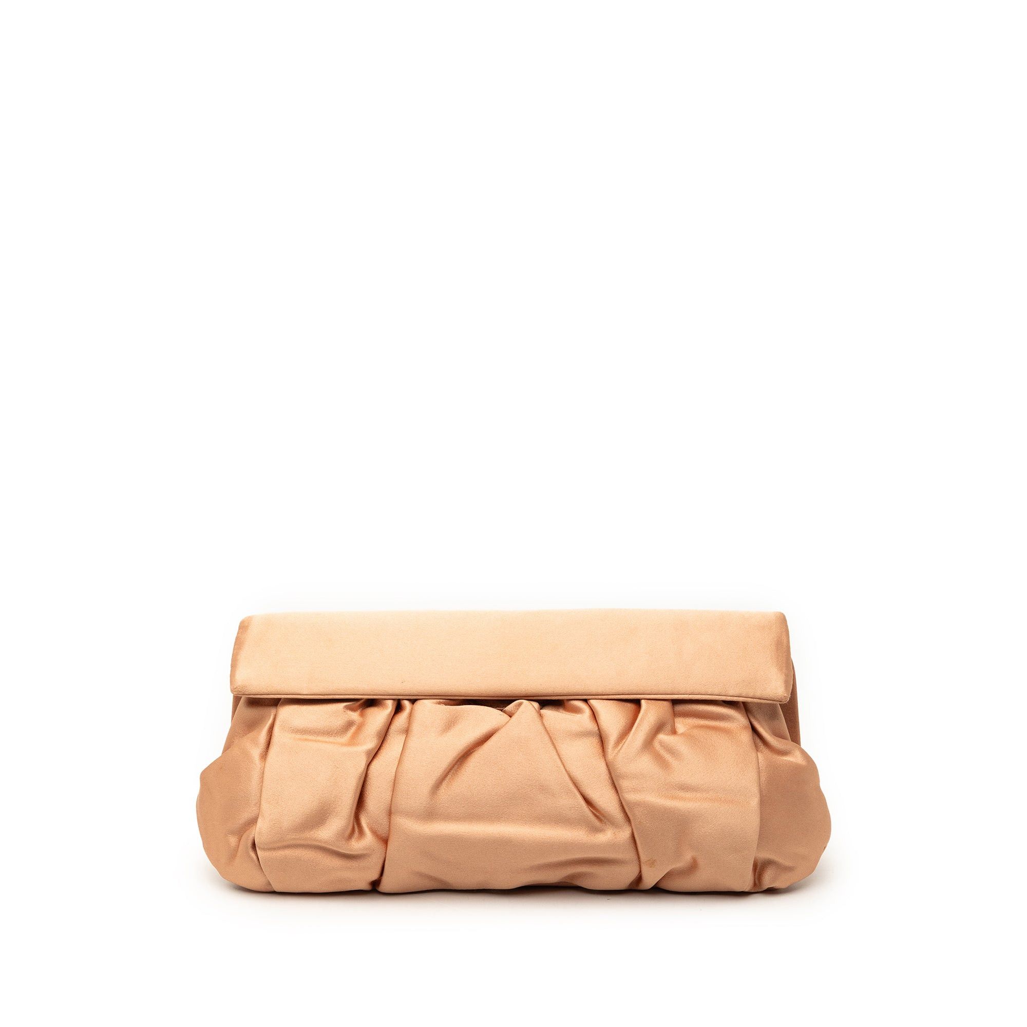 Miu Miu Pleated Satin Flap Clutch Size ONE SIZE - 1 Thumbnail