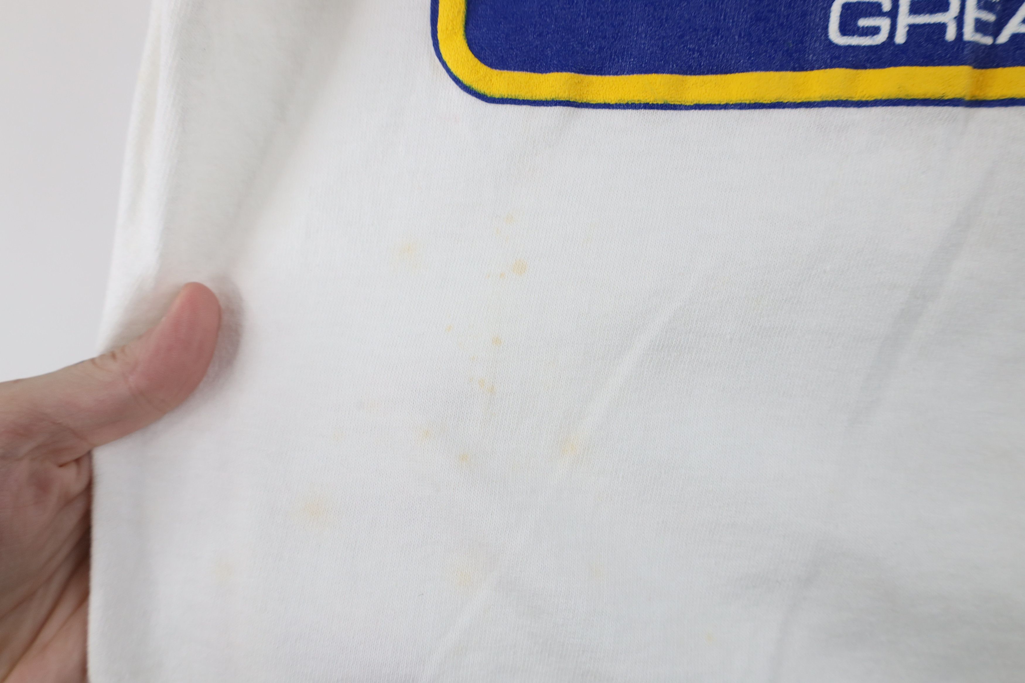 Vintage Vintage 70s University of Michigan Ann Arbor Lawyer T-Shirt Size US L / EU 52-54 / 3 - 9 Thumbnail