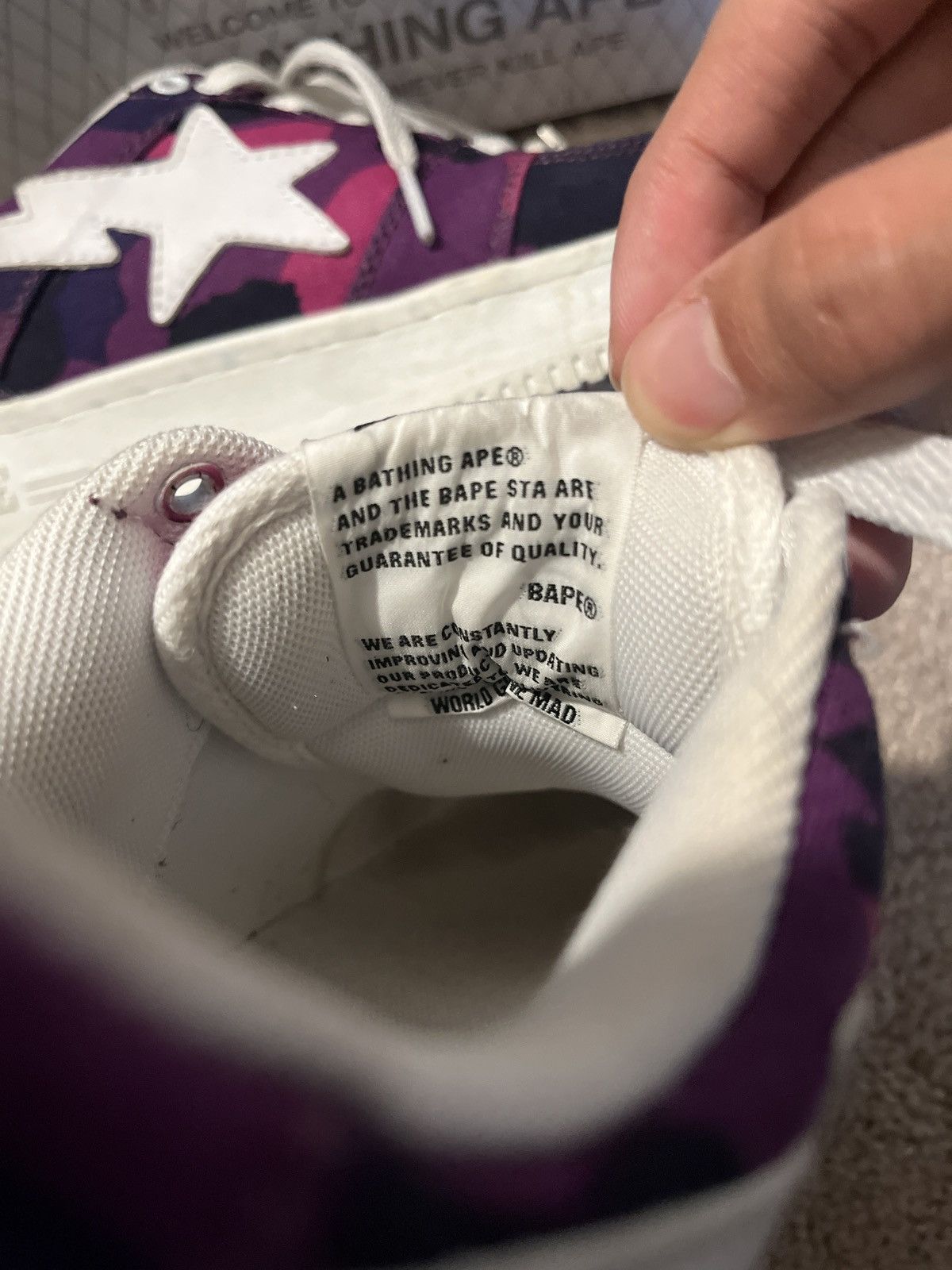 Bape Color Camo Bape Sta Low Size US 8 / EU 41 - 6 Thumbnail