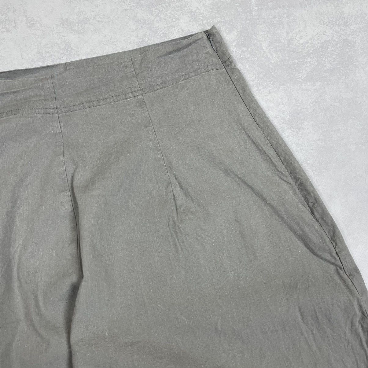 Rundholz Rundholz Black Label Linen Low Crotch Harem Cropped Pants Size 28" / US 6 / IT 42 - 15 Thumbnail