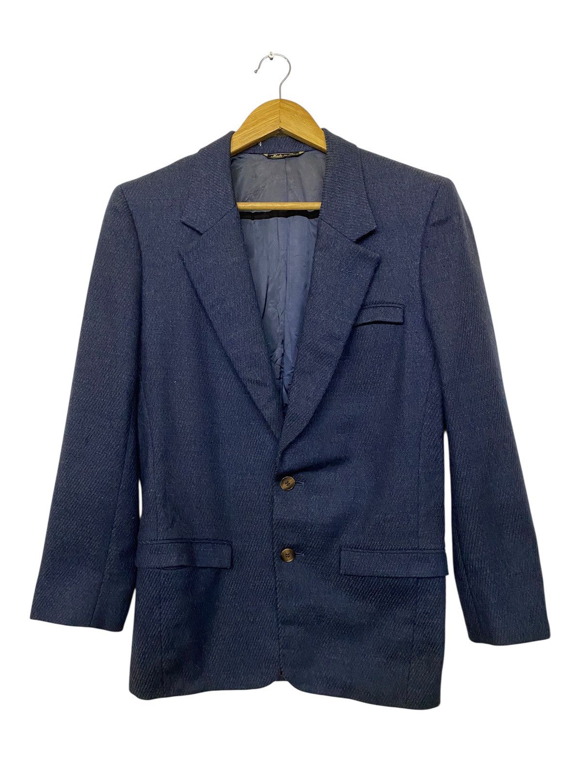 Vintage Italian Designer Gianni Versace Wool Lining Blazer Size US S / EU 44-46 / 1 - 1 Thumbnail