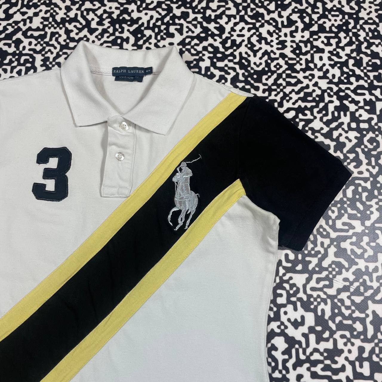 Polo Ralph Lauren Vintage Y2K Polo Ralph Lauren 3 Logo Retro Casual T-shirt Size S / US 4 / IT 40 - 5 Thumbnail