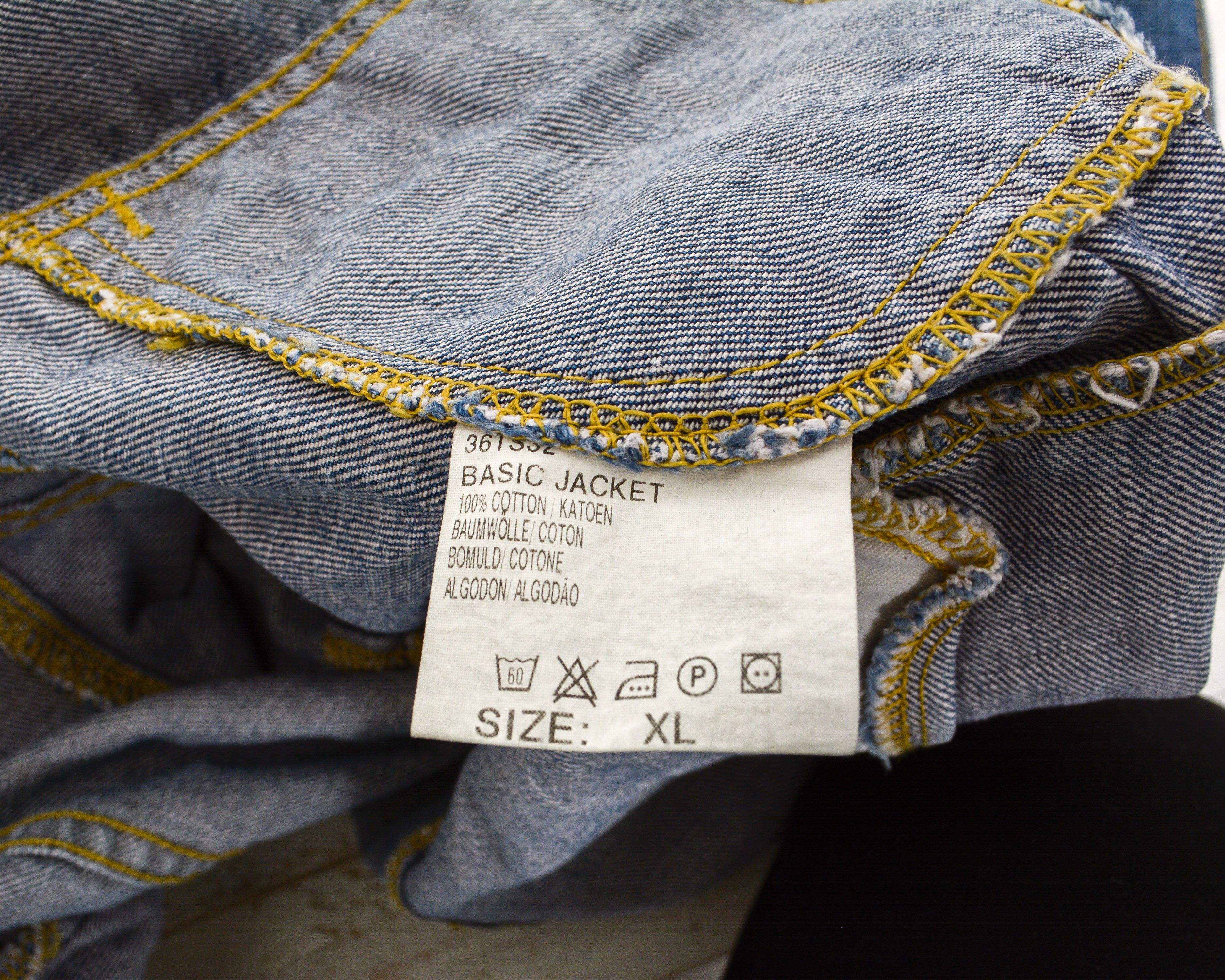 Lee LEE Vintage 2005 Men’s XL Denim Trucker Jacket Blue Jean Size US XL / EU 56 / 4 - 6 Thumbnail