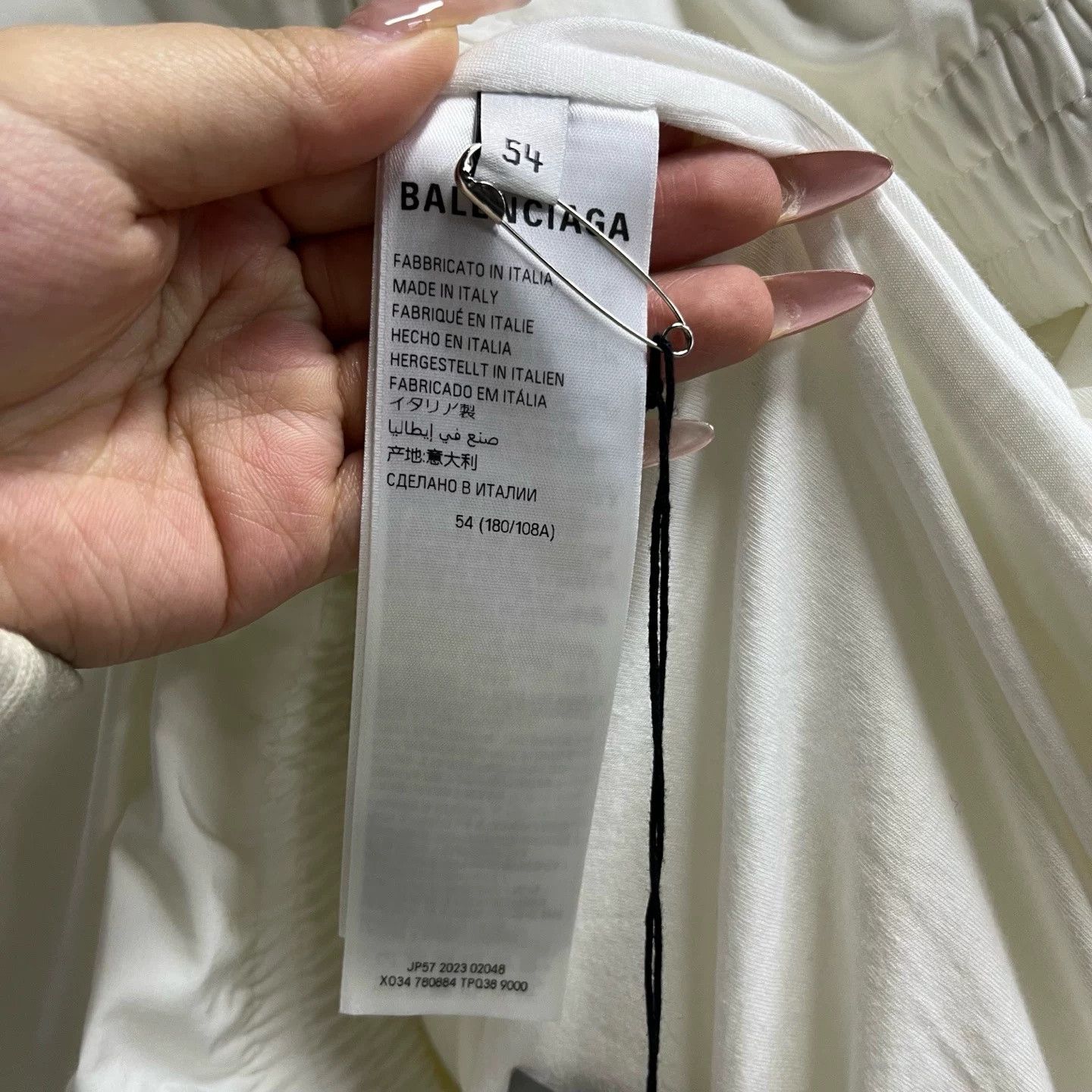 Balenciaga Balenciaga Letter Print Zip Stand Collar Jacket Size US L / EU 52-54 / 3 - 4 Thumbnail