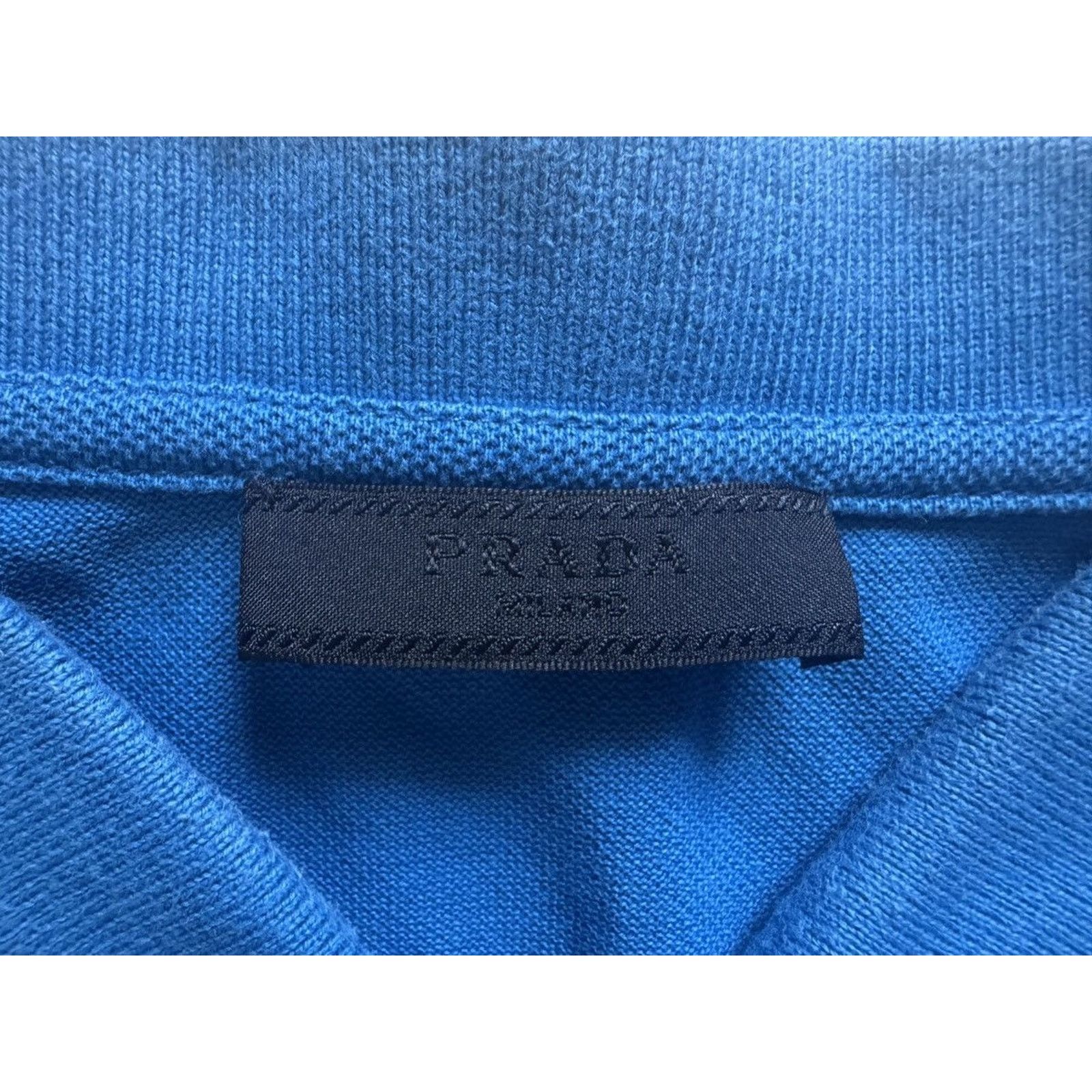 Prada Vintage Prada Embroidered Rino Polo t-shirt Size US L / EU 52-54 / 3 - 5 Thumbnail
