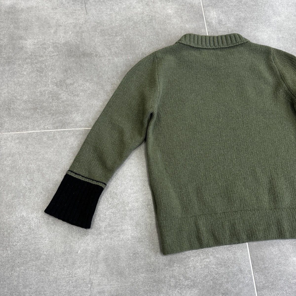 Stone Island Stone Island Junior Knit Wool Sweater Size 4/104 Size US XXS / EU 40 - 12 Thumbnail