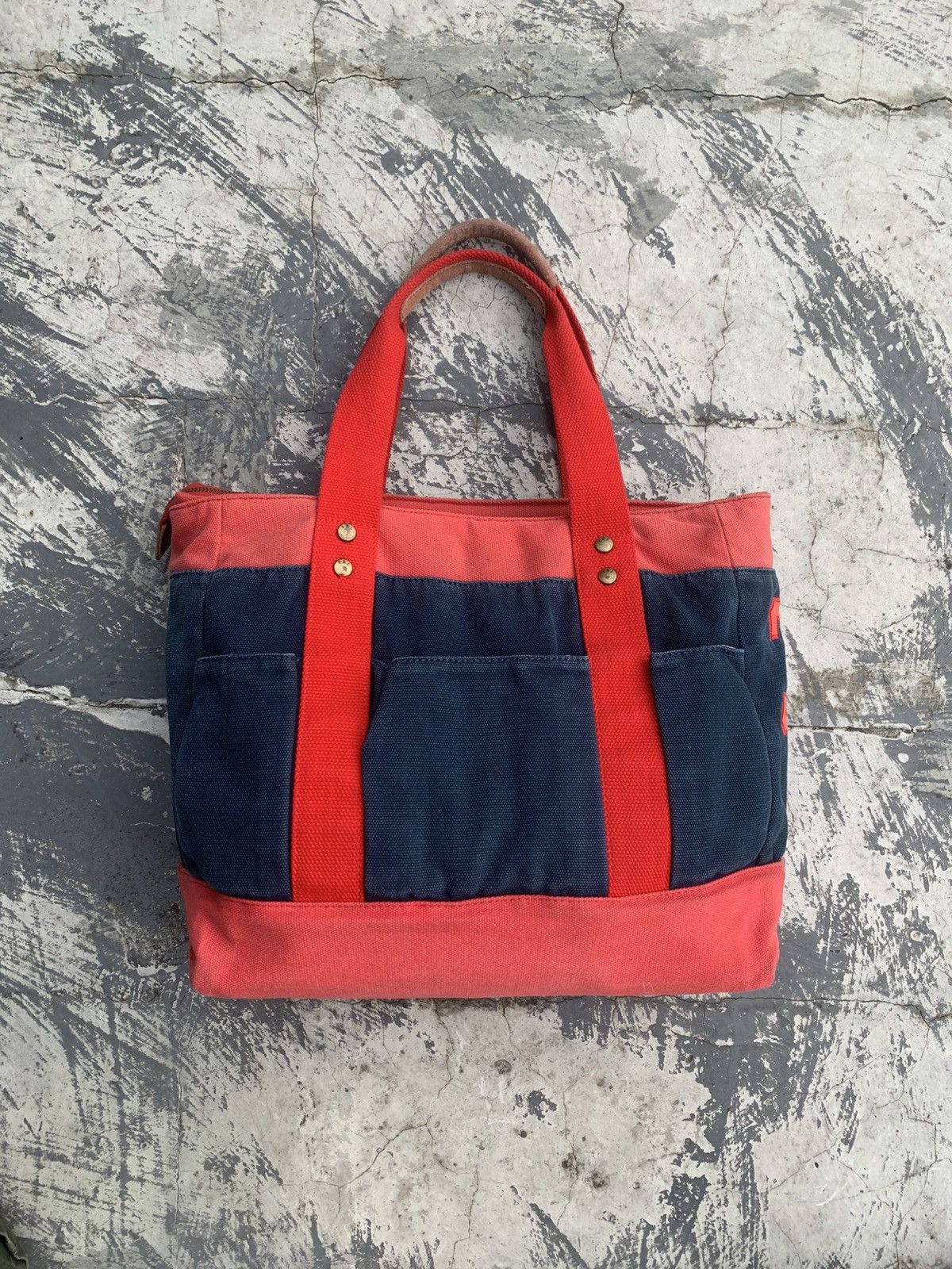 Polo Ralph Lauren Vtg Polo Ralph Lauren Gardening Bag #3 Canvas Pocket Size ONE SIZE - 4 Thumbnail