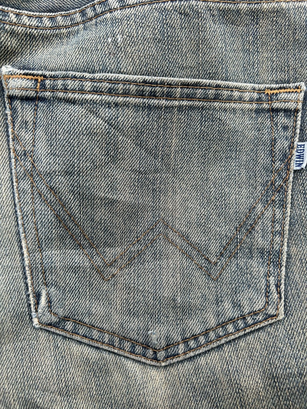 Japanese Brand × Kapital × Vintage Rusty Edwin Vintage Distressed Denim Jeans Size US 32 / EU 48 - 5 Thumbnail