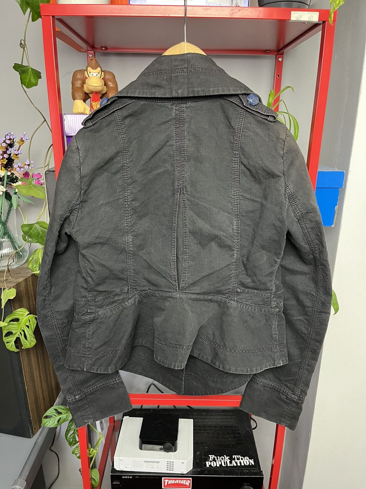 Designer × Patrizia Pepe Vintage y2k Patrizia Pepe Firenze avantgarde blazer jacket Size M / US 6-8 / IT 42-44 - 2 Thumbnail