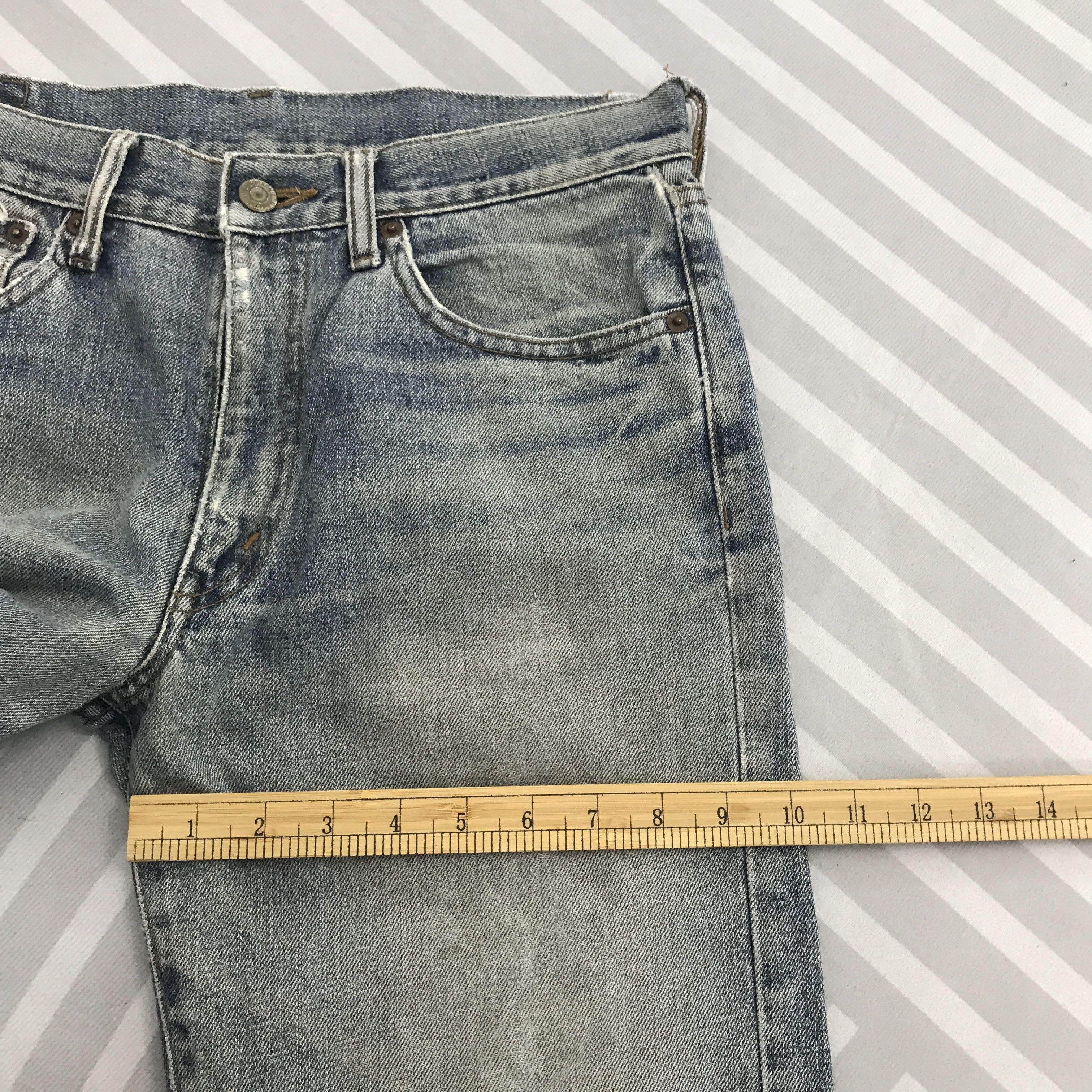Japanese Brand × Vintage Vintage Japanese Brand Distressed jeans Size US 31 - 10 Thumbnail