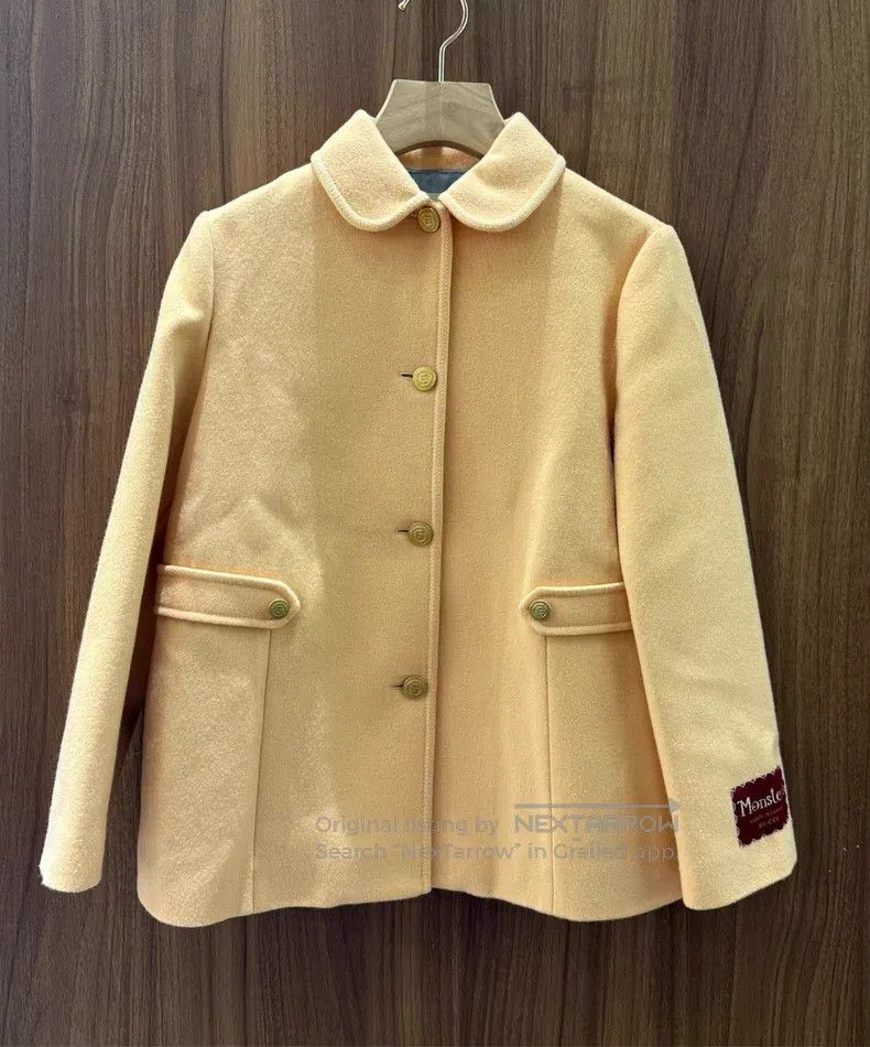 Gucci Gucci Size 12 Co-branded woollen coat Size L / US 10 / IT 46 - 1 Thumbnail