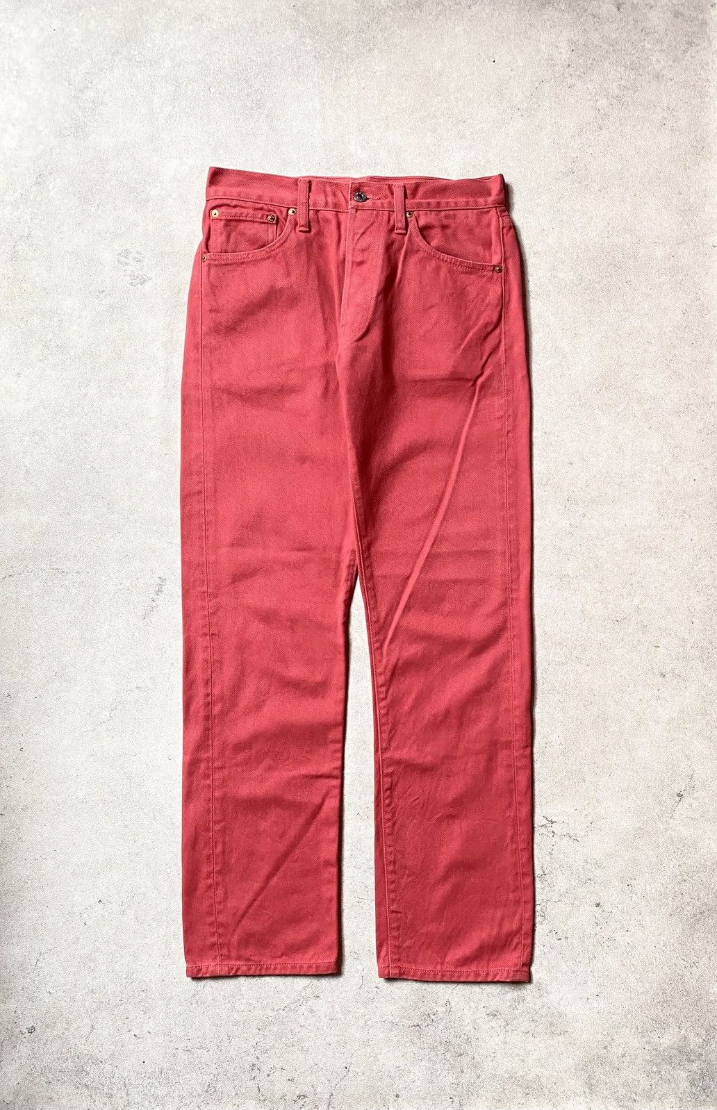 Sugar Cane 🔥RARE🔥 VTG SUGAR CANE RED DENIM Size US 31 - 2 Thumbnail