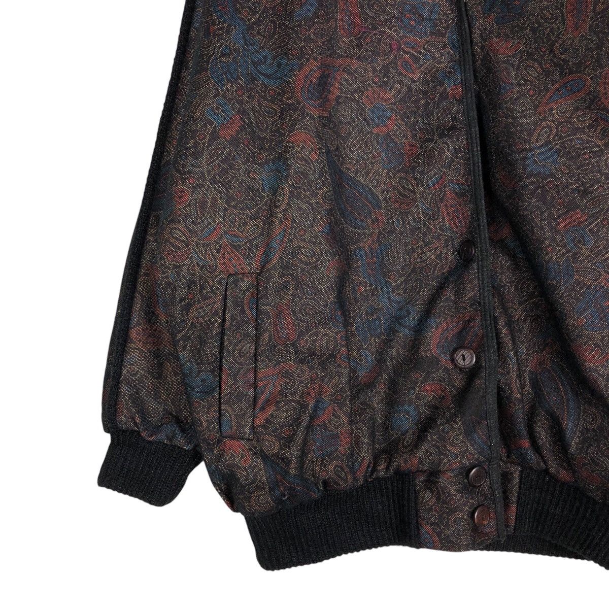 Japanese Brand 📌Vintage Bomber Jacket Floral Full Print Issey Miyake Size US M / EU 48-50 / 2 - 5 Thumbnail