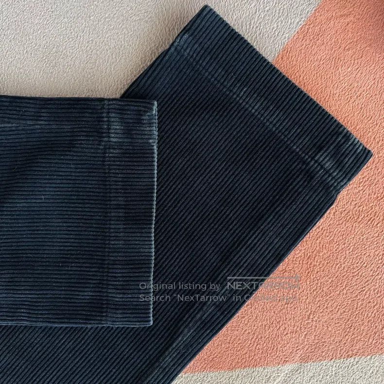 RRL Ralph Lauren RRL Ralph Lauren Blue dyed light core velvet pants Size US 30 / EU 46 - 7 Thumbnail