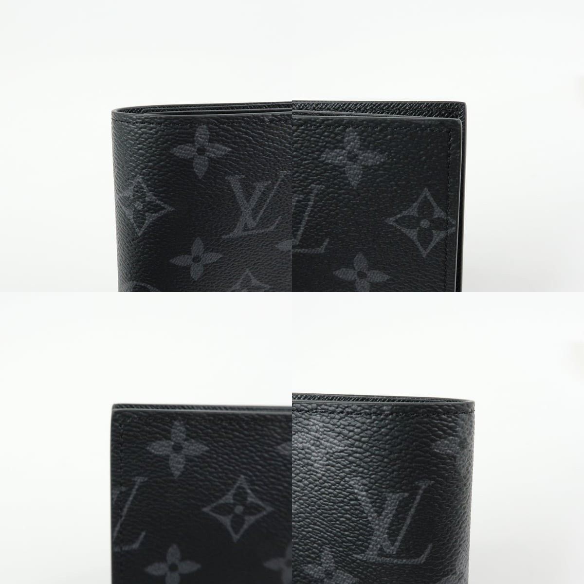 Louis Vuitton Louis Vuitton Monogram Eclipse Couverture de Passeport NM Size ONE SIZE - 5 Thumbnail