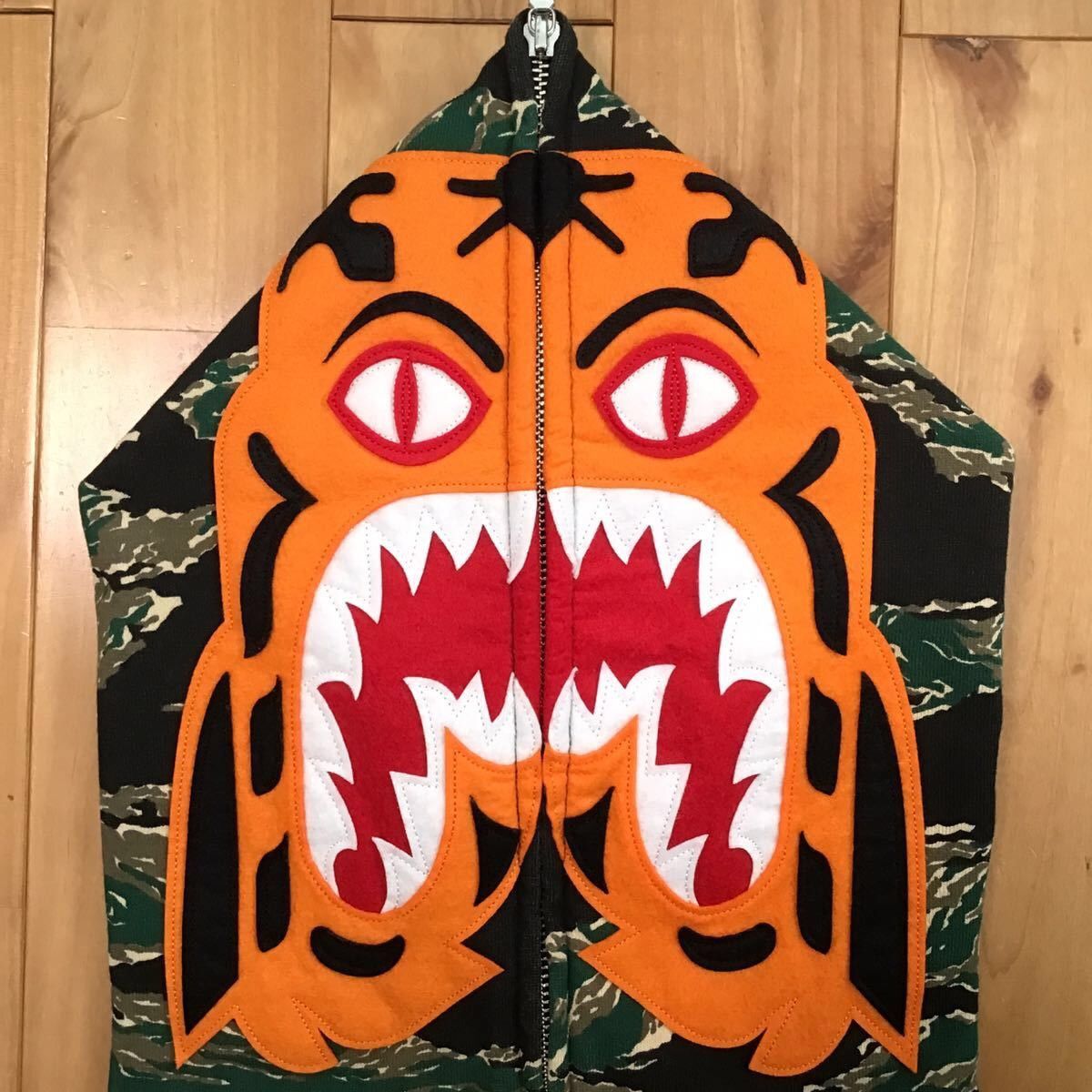 Bape 🔥2XL🔥 BAPE Tiger full zip hoodie tiger camo XXL APE Size US XXL / EU 58 / 5 - 3 Thumbnail