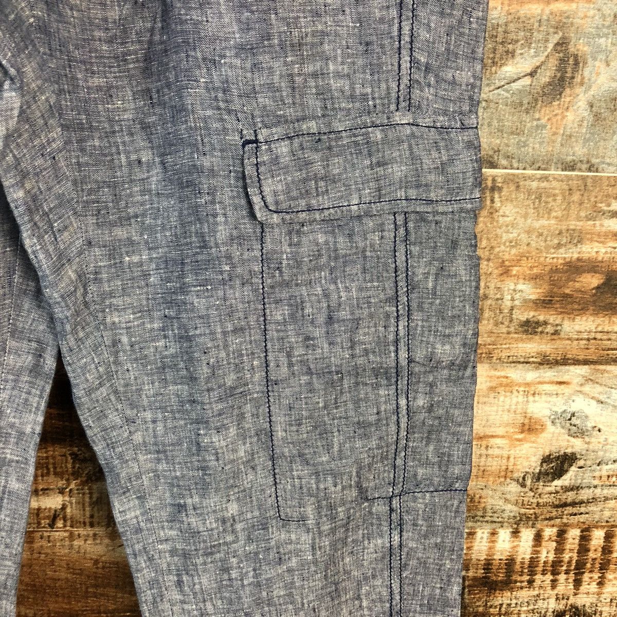 Japanese Brand Pure DKNY Blue Casual Pants #A2385 Size 28" / US 6 / IT 42 - 10 Thumbnail
