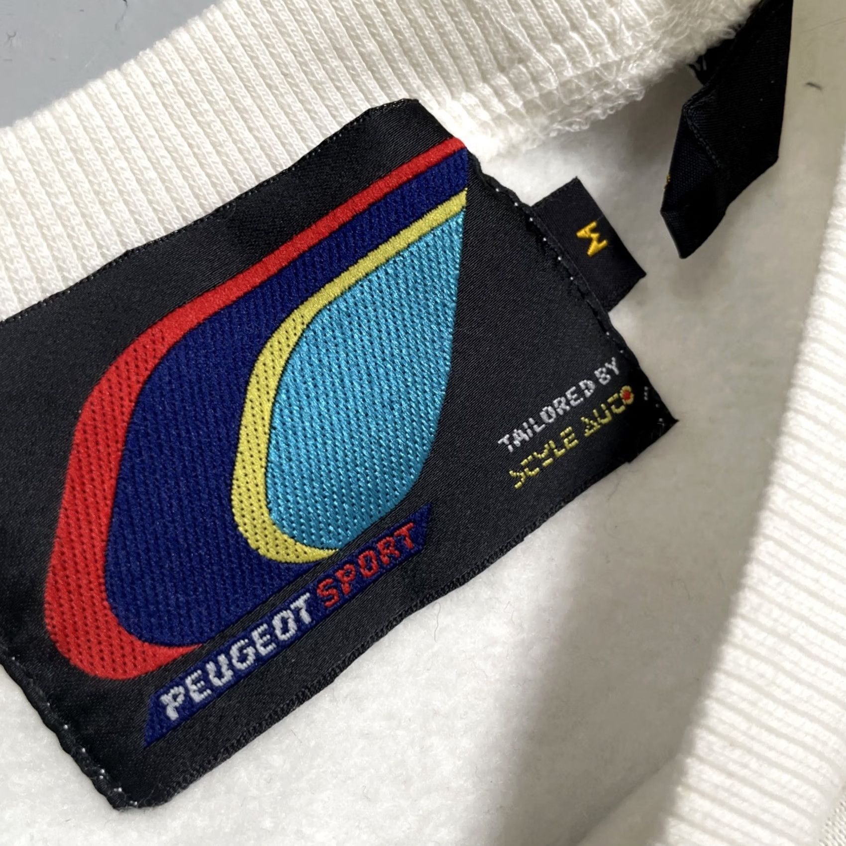 Champion VINTAGE Style Auto Shirt M Peugeot Sport Sweatshirt Car Rally Racing Champion Size US M / EU 48-50 / 2 - 6 Thumbnail
