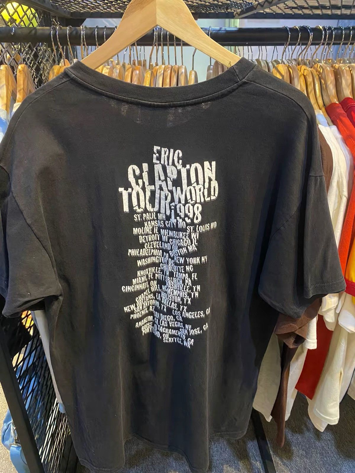Hanes Eric Clapton Vintage Shirt 🇺🇸 Size US M / EU 48-50 / 2 - 3 Thumbnail