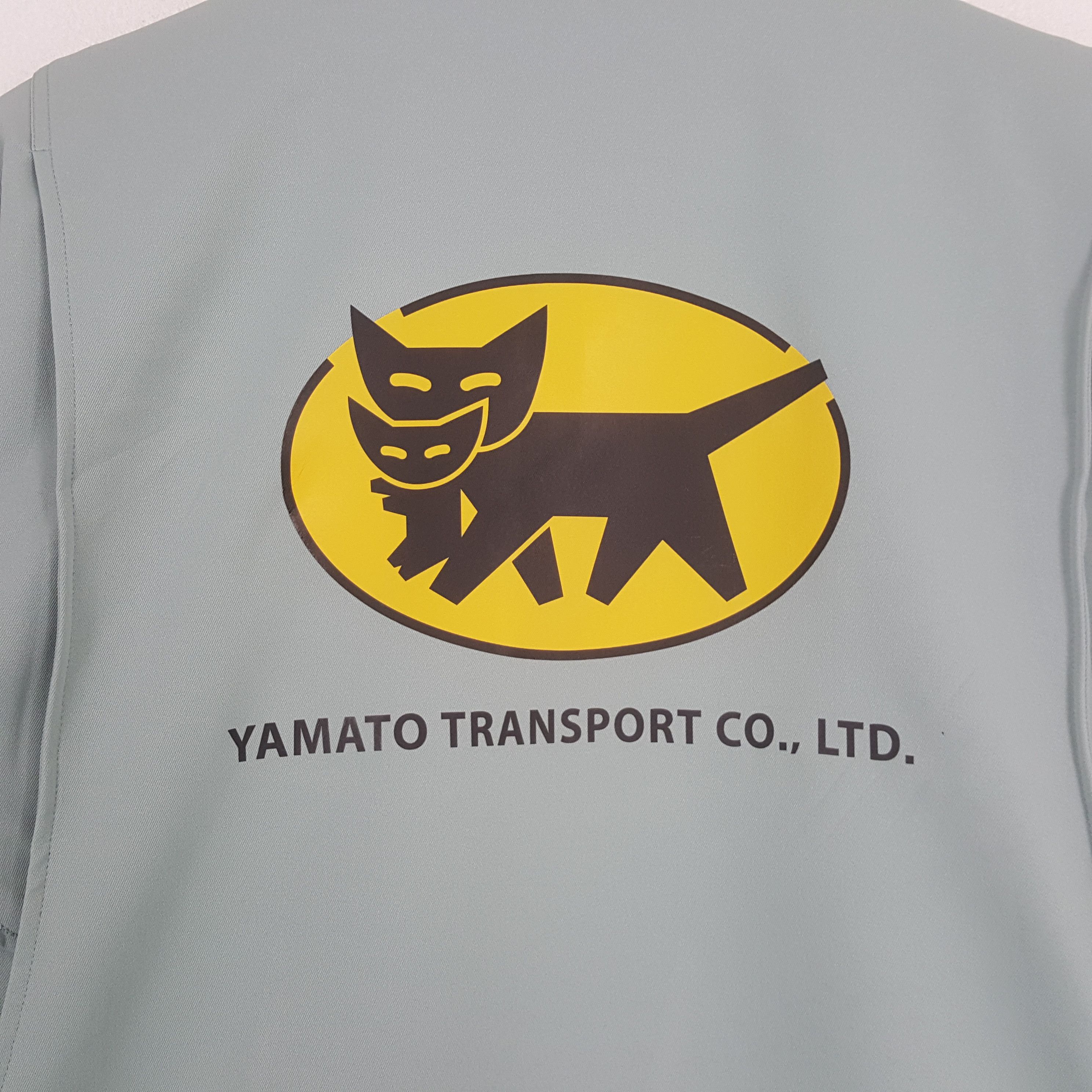 Vintage YAMATO TRANSPORT Japanese Workwear Custom Jacket C290N17 Size US M / EU 48-50 / 2 - 2 Thumbnail