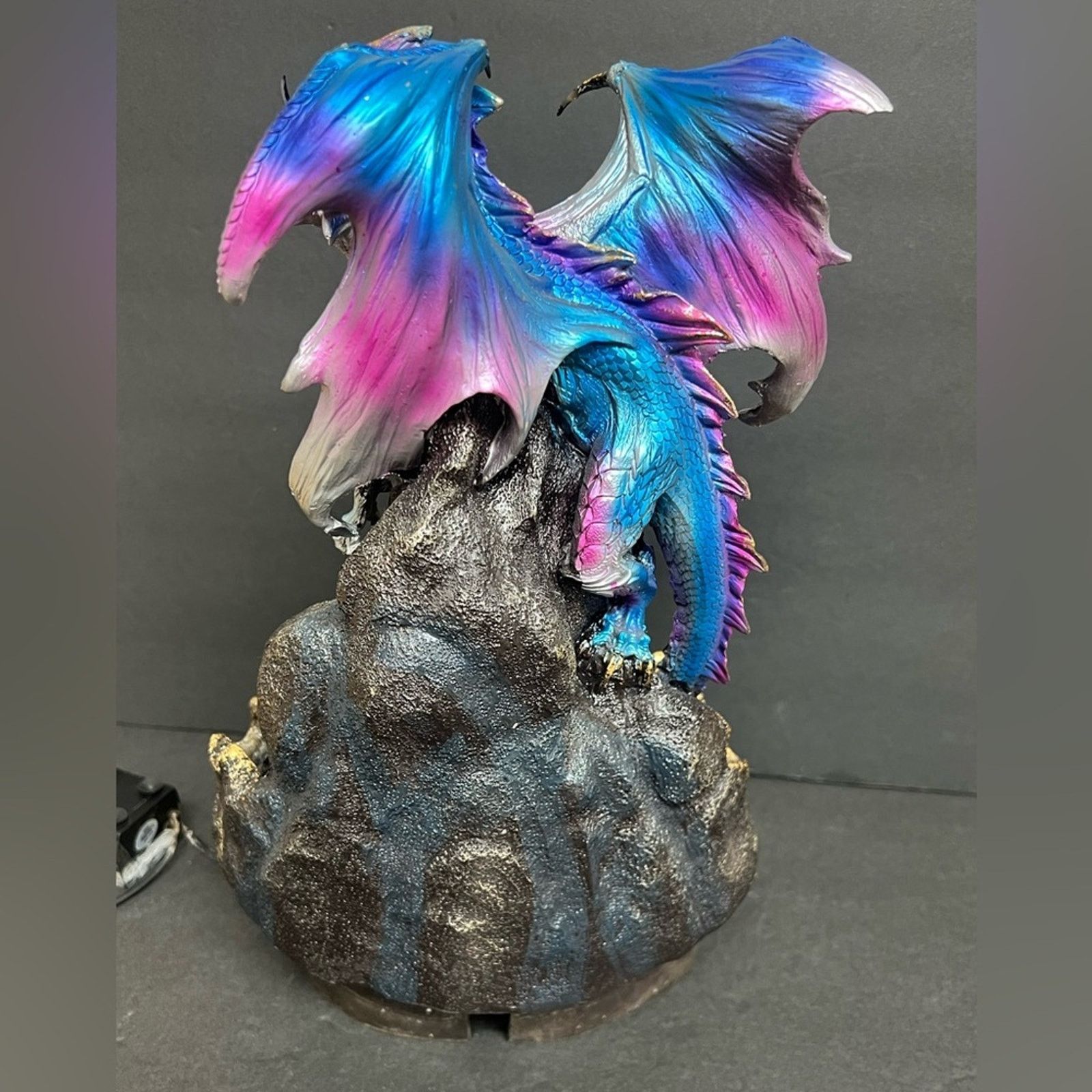 Other Dream Weaver Night Blue Purple Dragon Working Fountain EBROS Size ONE SIZE - 6 Thumbnail