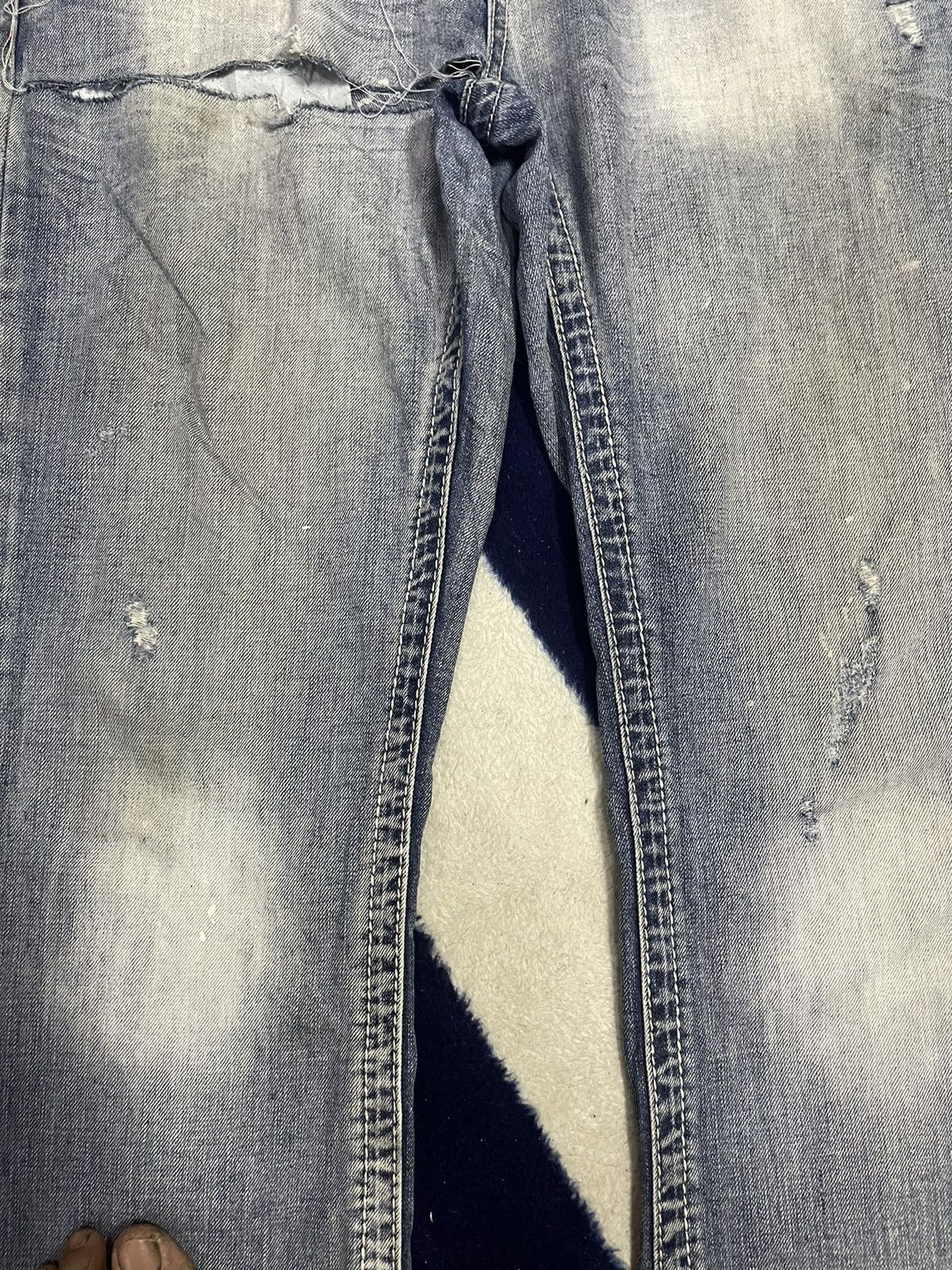 Japanese Brand INC Distressed Jeans (14) Size US 34 / EU 50 - 12 Thumbnail