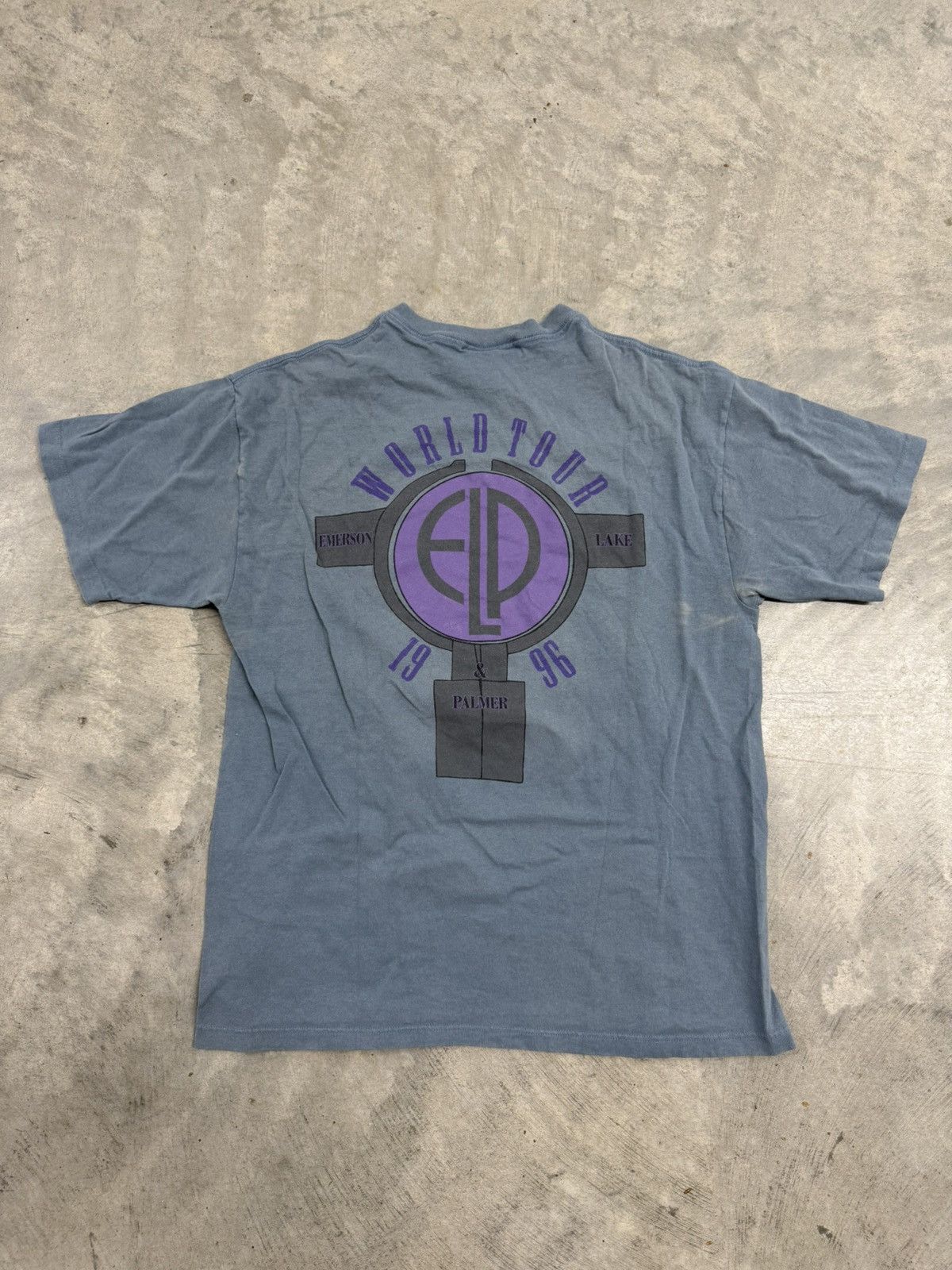 Vintage H.R. Giger Emerson, Lake & Palmer 1996 World Tour T-Shirt Size US L / EU 52-54 / 3 - 2 Thumbnail