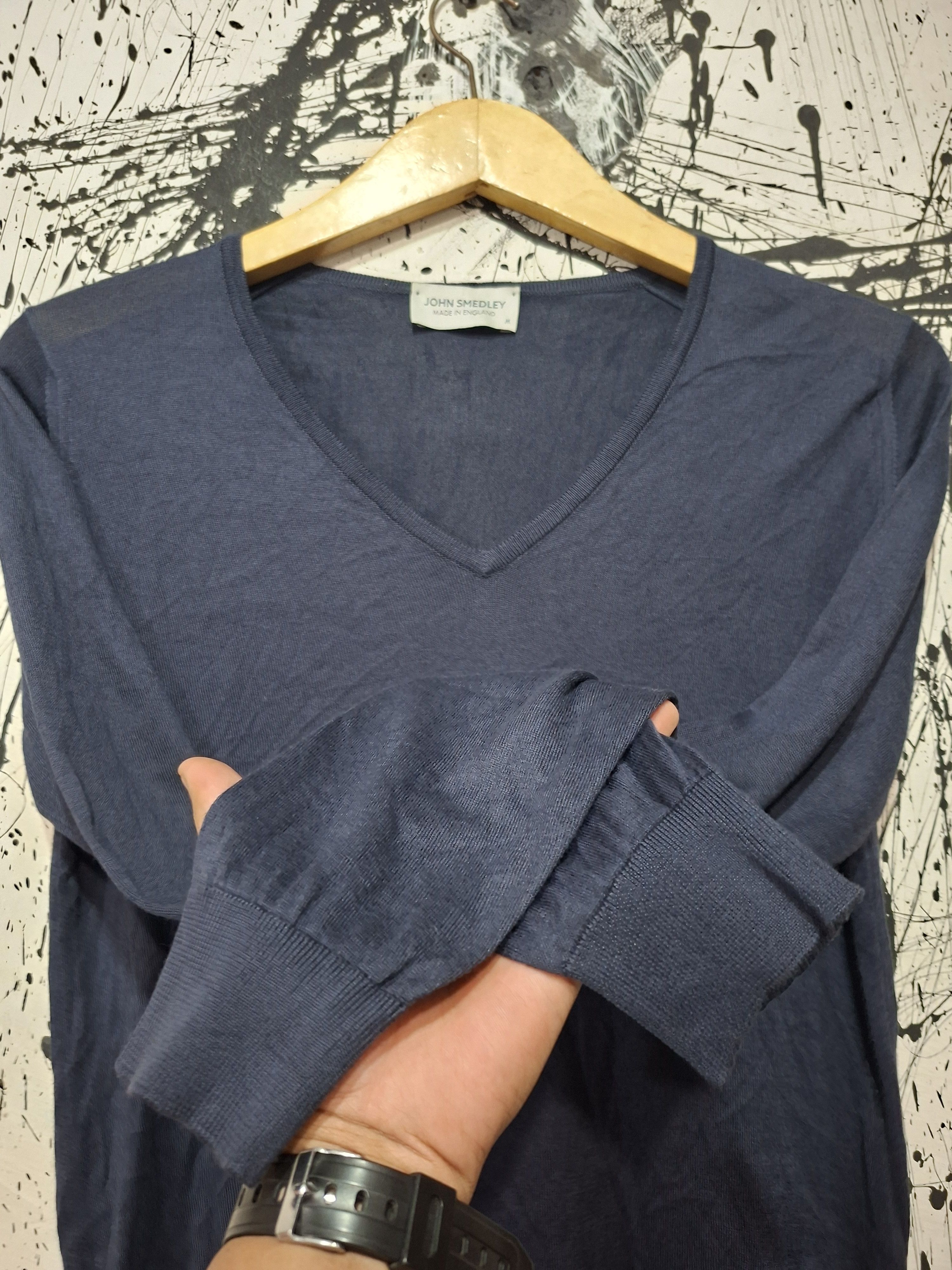 John Smedley JOHN SMEDLEY LUXURY LONGSLEEVE KNITWEAR Size US M / EU 48-50 / 2 - 4 Thumbnail