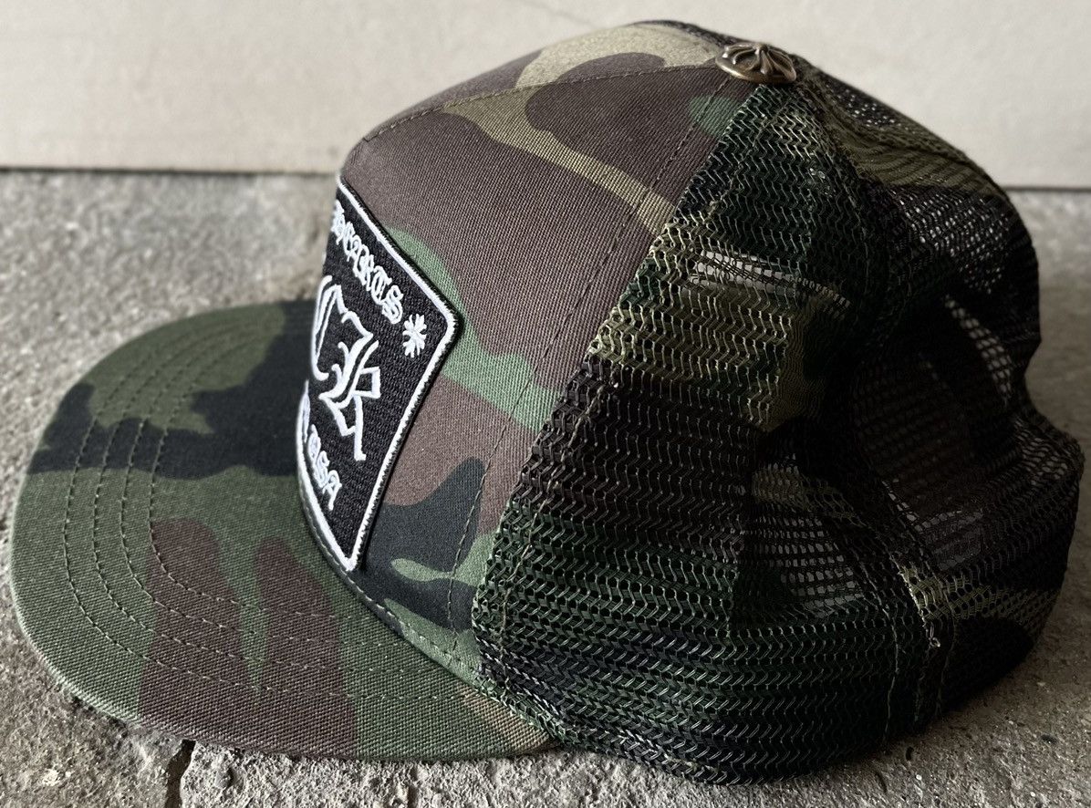 Chrome Hearts Chrome Hearts - “FUCK” - Camou Trucker Hat Size ONE SIZE - 2 Thumbnail