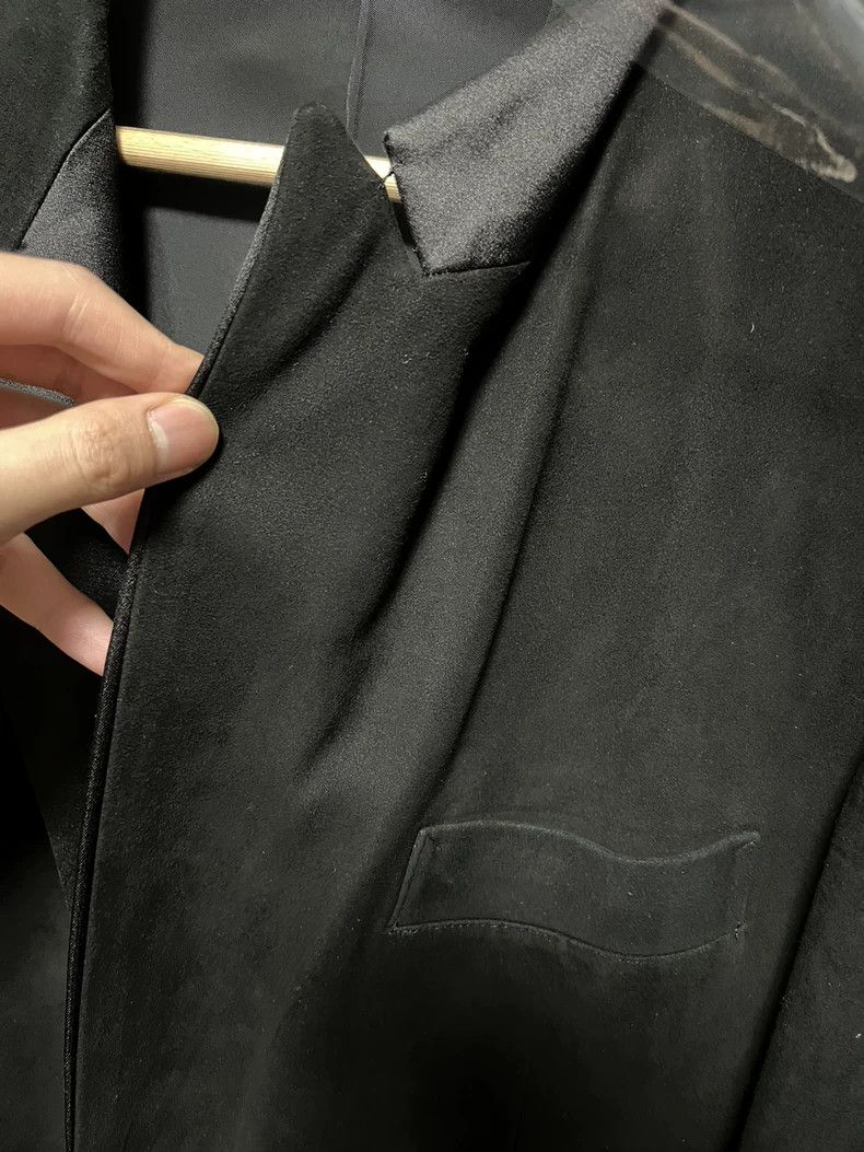 Yohji Yamamoto Yohji Yamamoto size 3 2010AW Sheepskin silk smoking suit 25 Size 38R - 6 Thumbnail