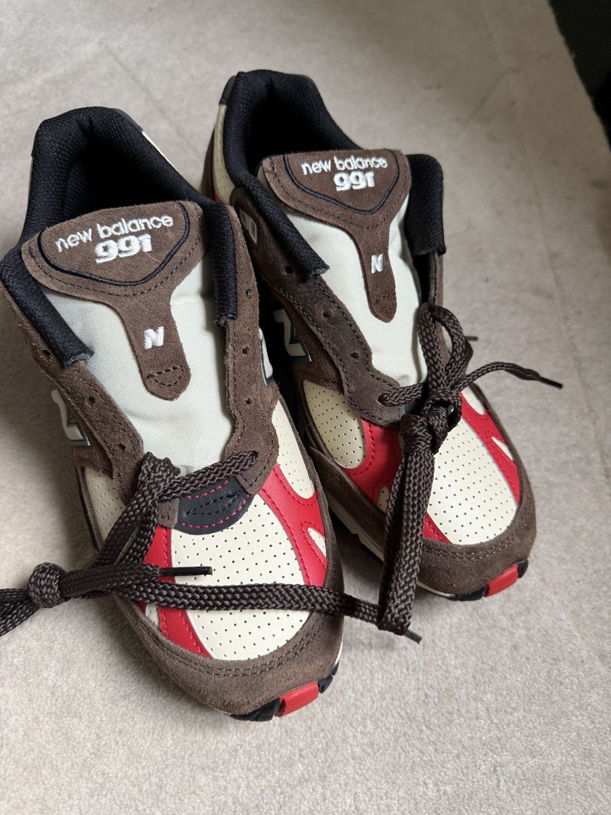 Aime Leon Dore × New Balance New Balance x Aime Leon Dore MiUK 991 Chocolate Size US 7.5 / IT 37.5 - 3 Thumbnail