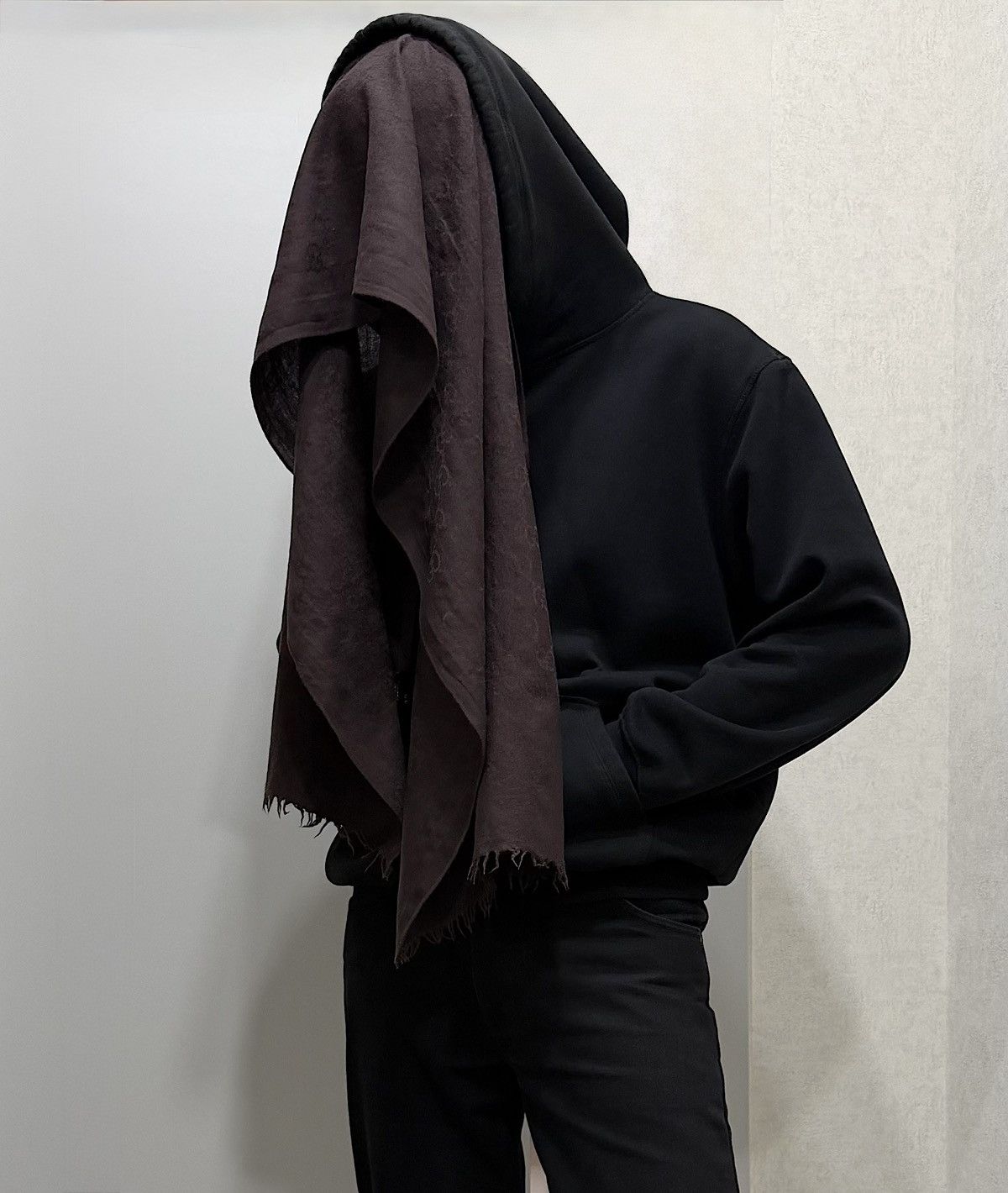 Gucci GUCCI Tom Ford FW2002 GG Monogram Wool Scarf Demna Nettspend Size ONE SIZE - 1 Thumbnail