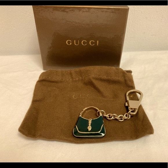Gucci Gucci Enamel Pocketbook Keyring Size ONE SIZE - 1 Thumbnail