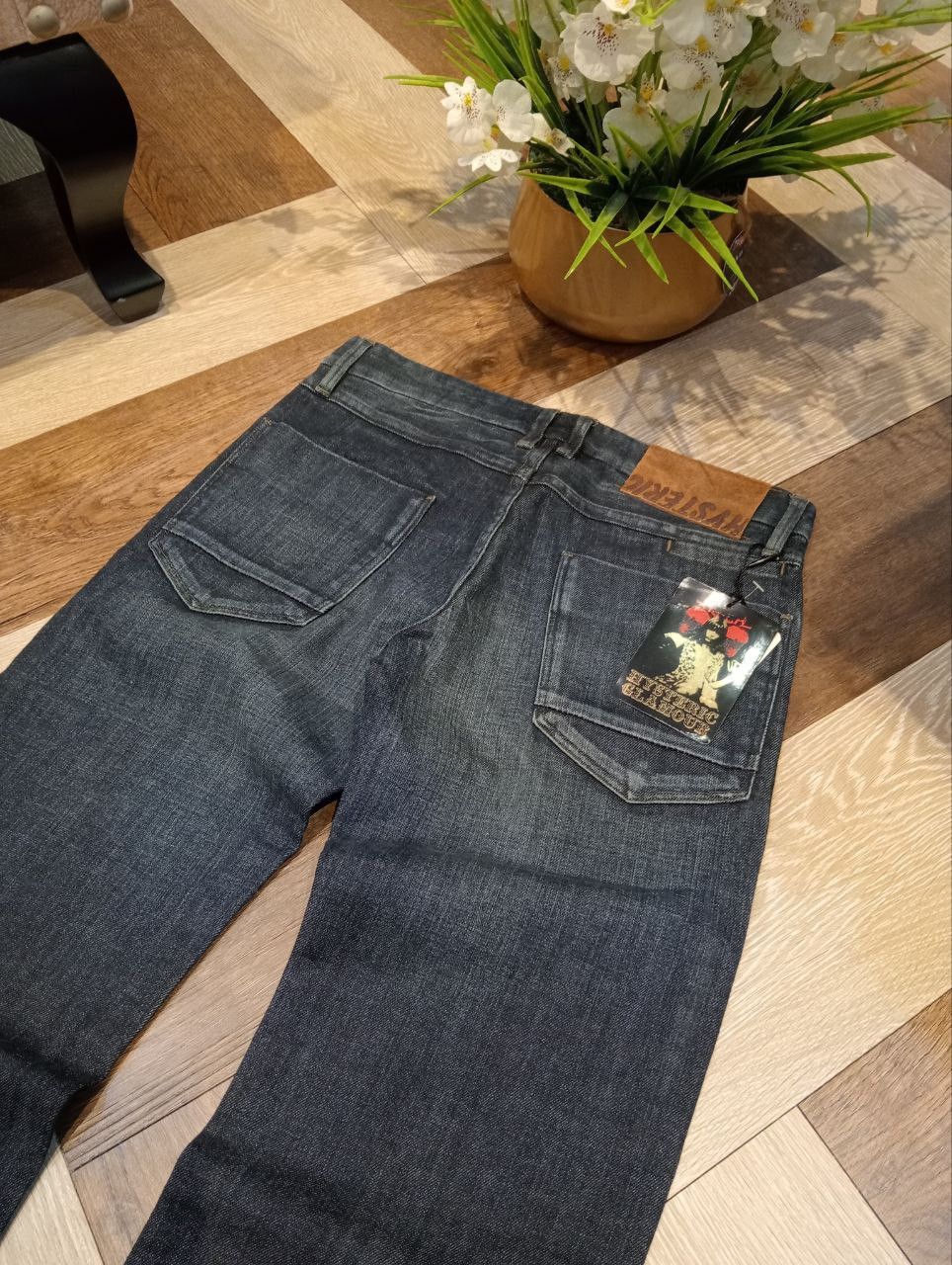 Hysteric Glamour HYSTERIC GLAMOUR JAPAN INDIGO STRETCH FLARED PANTS Size US 30 / EU 46 - 12 Thumbnail