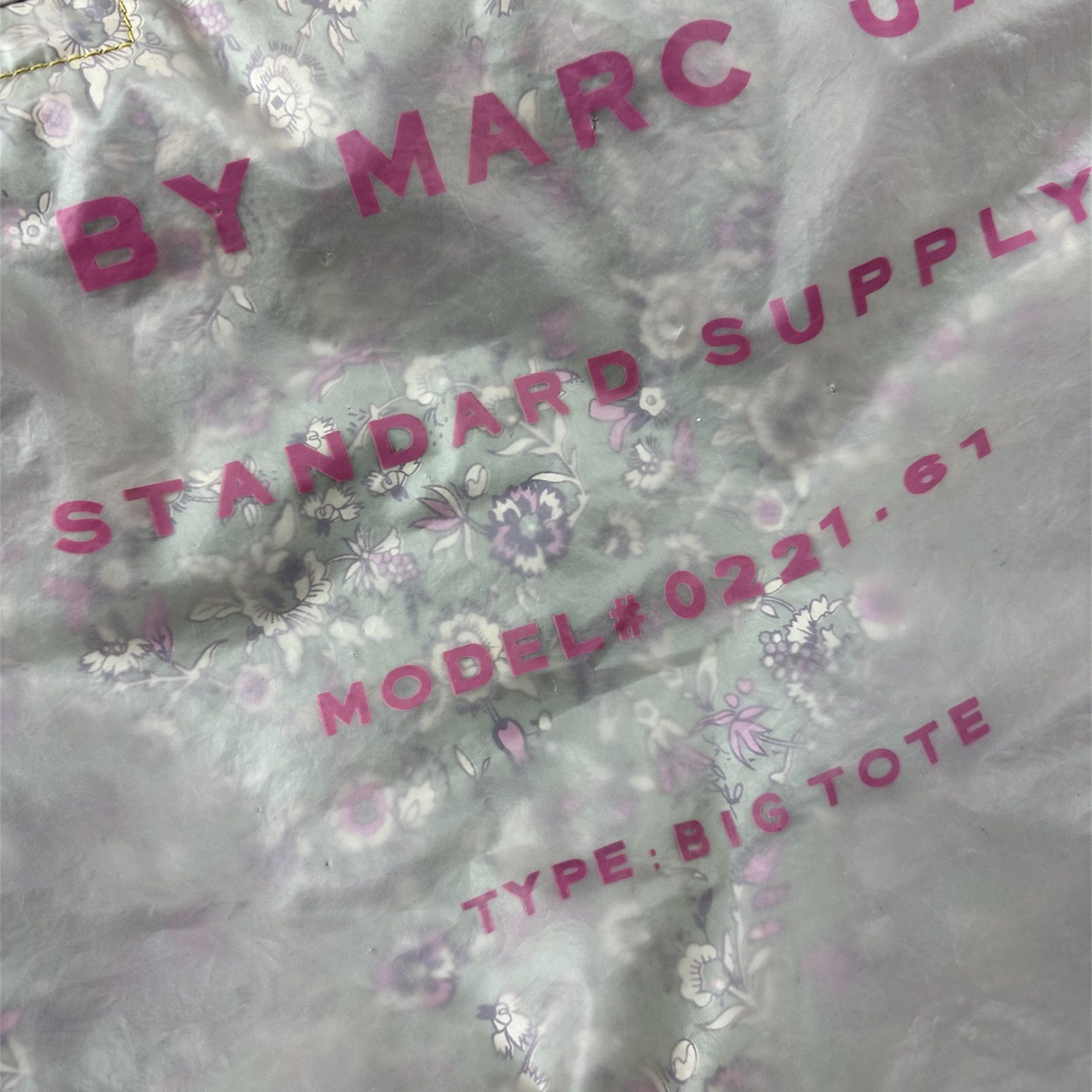 Marc Jacobs two layers transparent flowers printed bag Size ONE SIZE - 5 Thumbnail