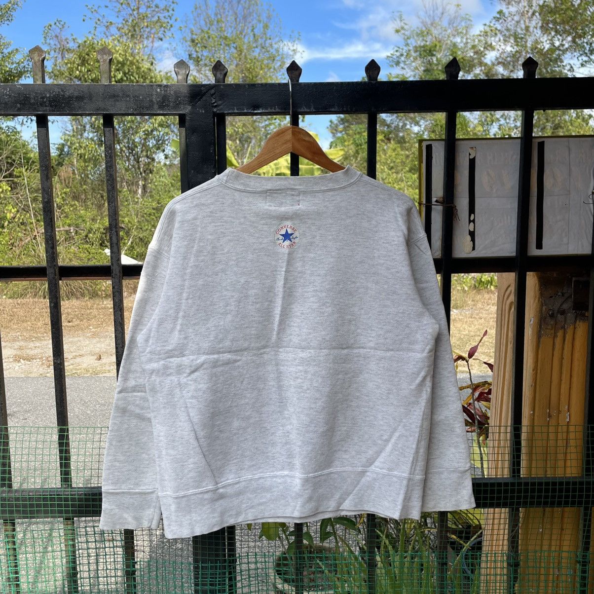 Converse 🔥Vintage 1993 Converse OG Star Big Logo Boxy Sweatshirts Size US M / EU 48-50 / 2 - 2 Thumbnail