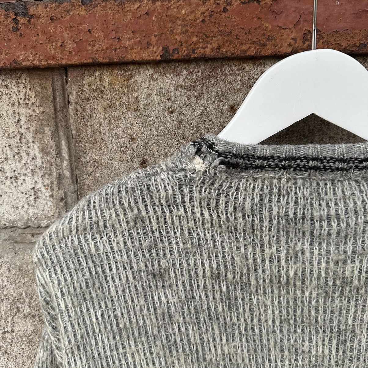 Aran Isles Knitwear Vintage Knit Wool Sweater Abstractive Y2K 00s USA Hype Trend Size US L / EU 52-54 / 3 - 9 Thumbnail