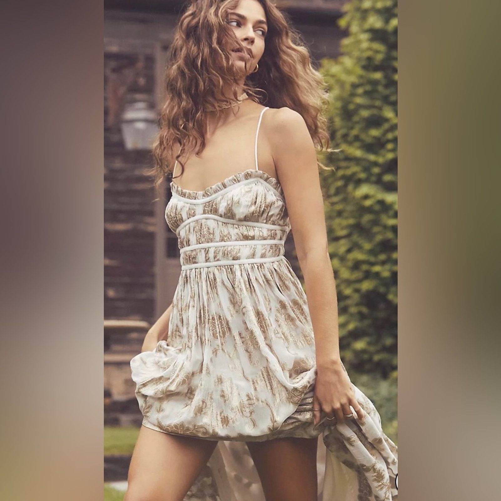 Free People 🎉LAST CHANCE 🎉Free People Charlie Bustier Slip Maxi Dress Size S / US 4 / IT 40 - 6 Thumbnail