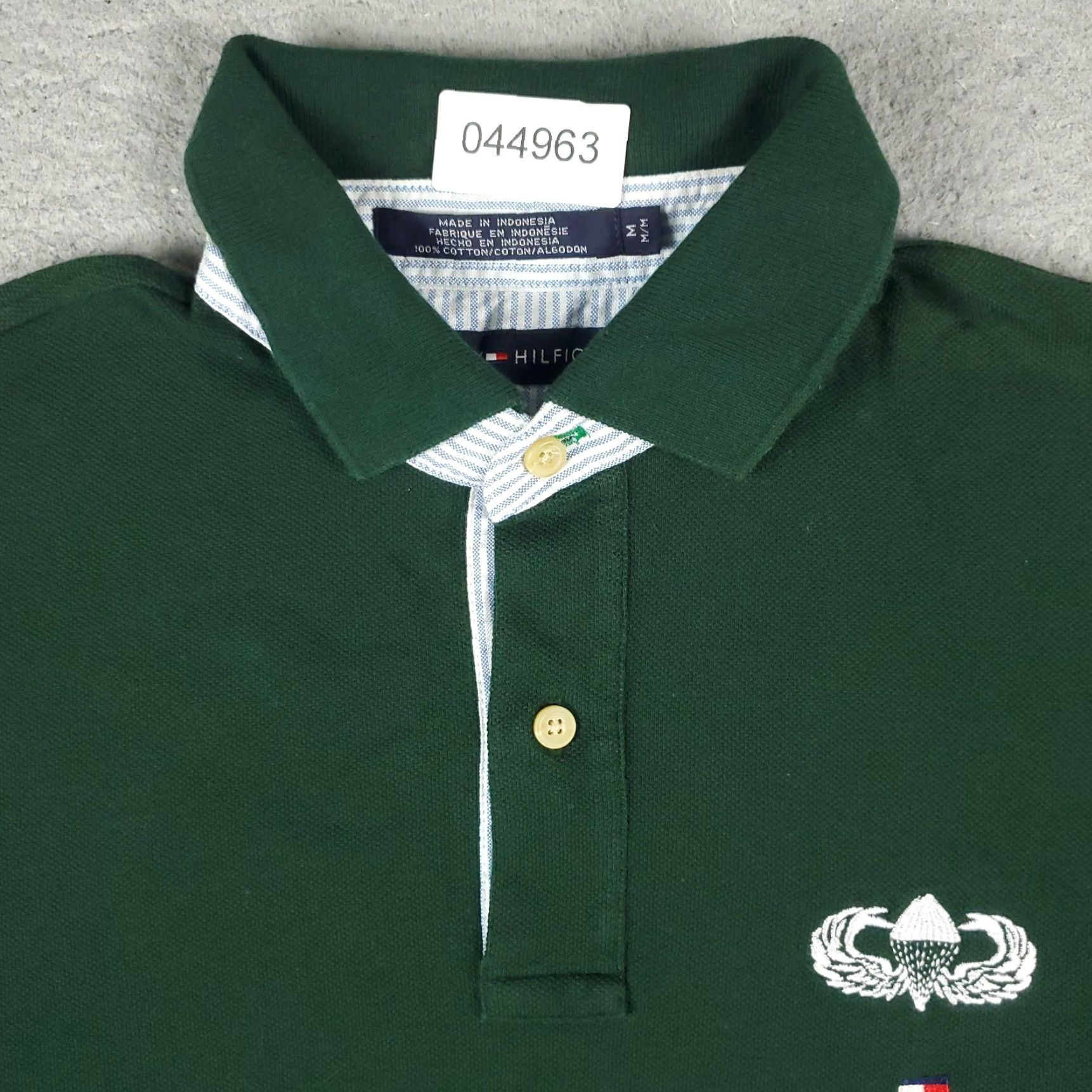 Tommy Hilfiger Tommy Hilfiger Polo Shirt Mens Medium Blue Casual Short Sleeve Classic Sports Size US M / EU 48-50 / 2 - 2 Thumbnail