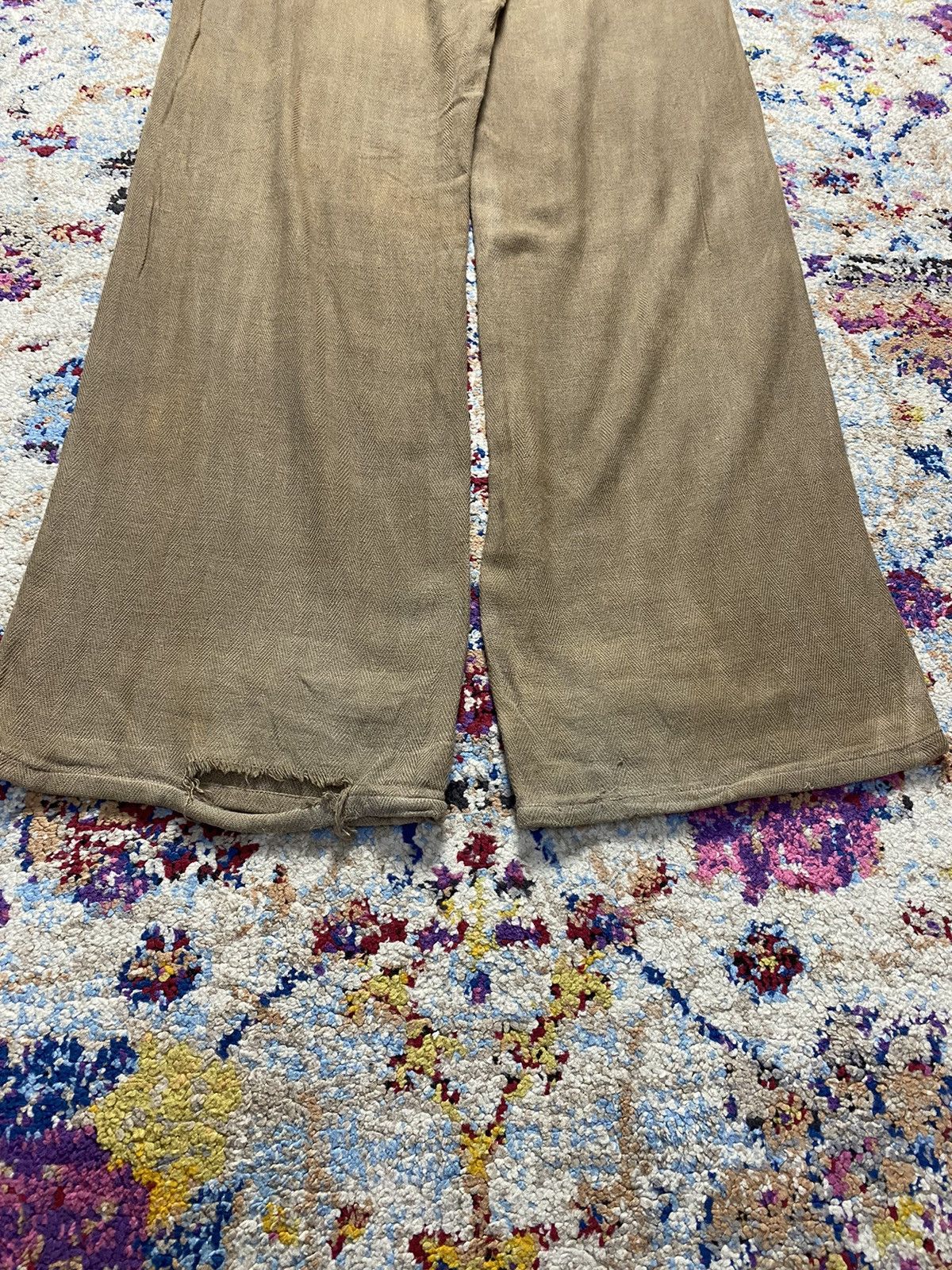 Blue Blue Japan 90s Blue Blue Japan Pure Indigo Mud Wash Trouser Pants Size US 33 - 12 Thumbnail