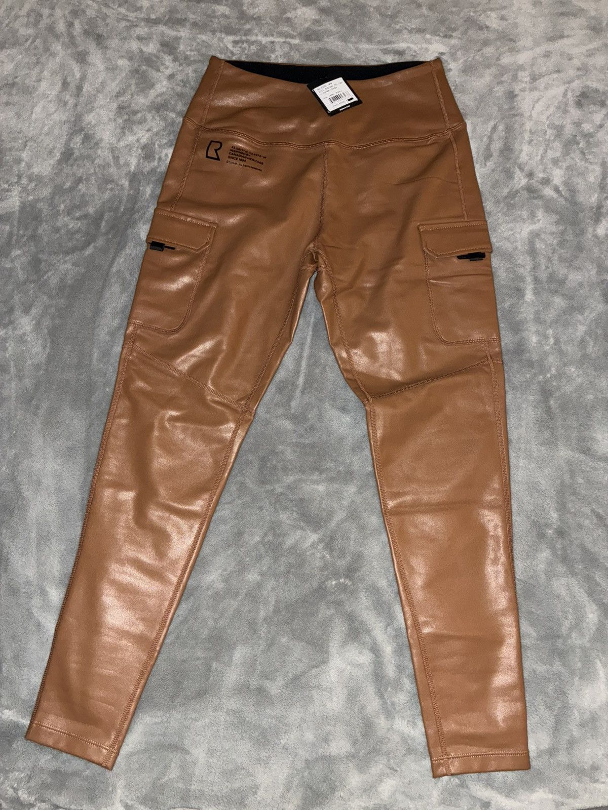 Rudsak Siren L Women’s Stretch Vegan Leather Leggings Size 30" / US 8 / IT 44 - 2 Thumbnail